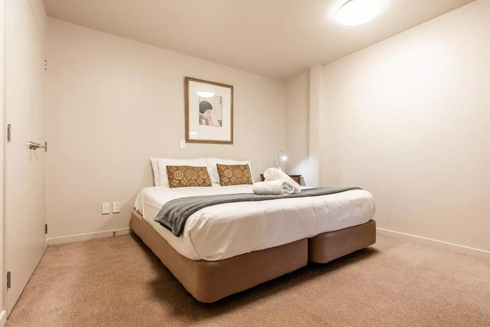 Bed in The Glebe Apartments