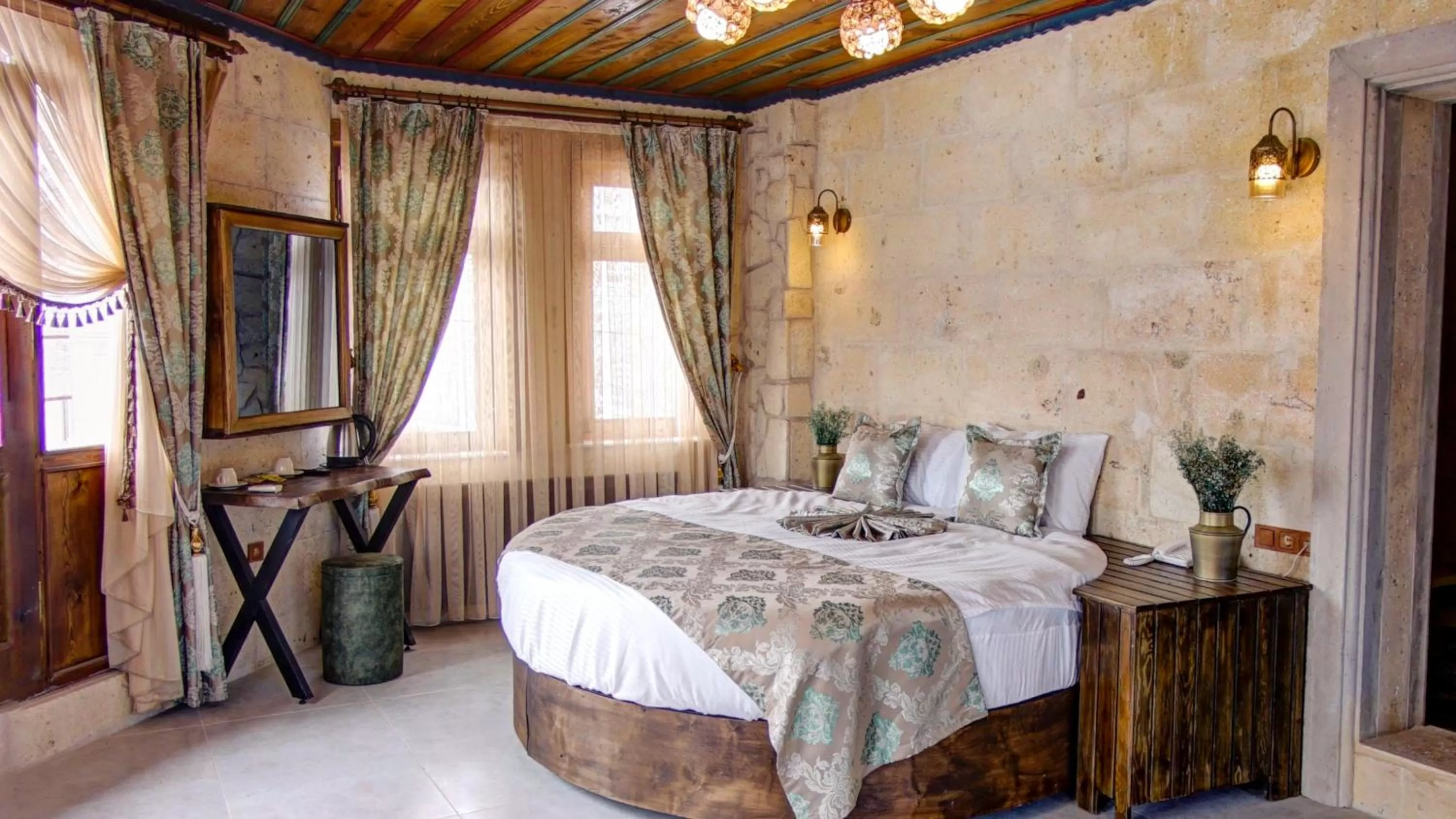 Bedroom, Bed in Premium Cappadocia House