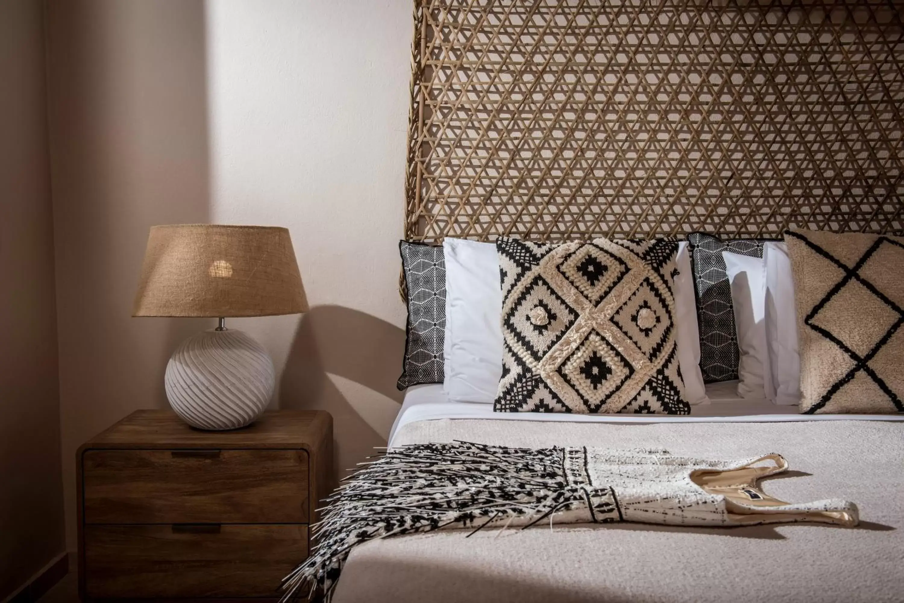 Bed in Creta Blue Boutique Hotel