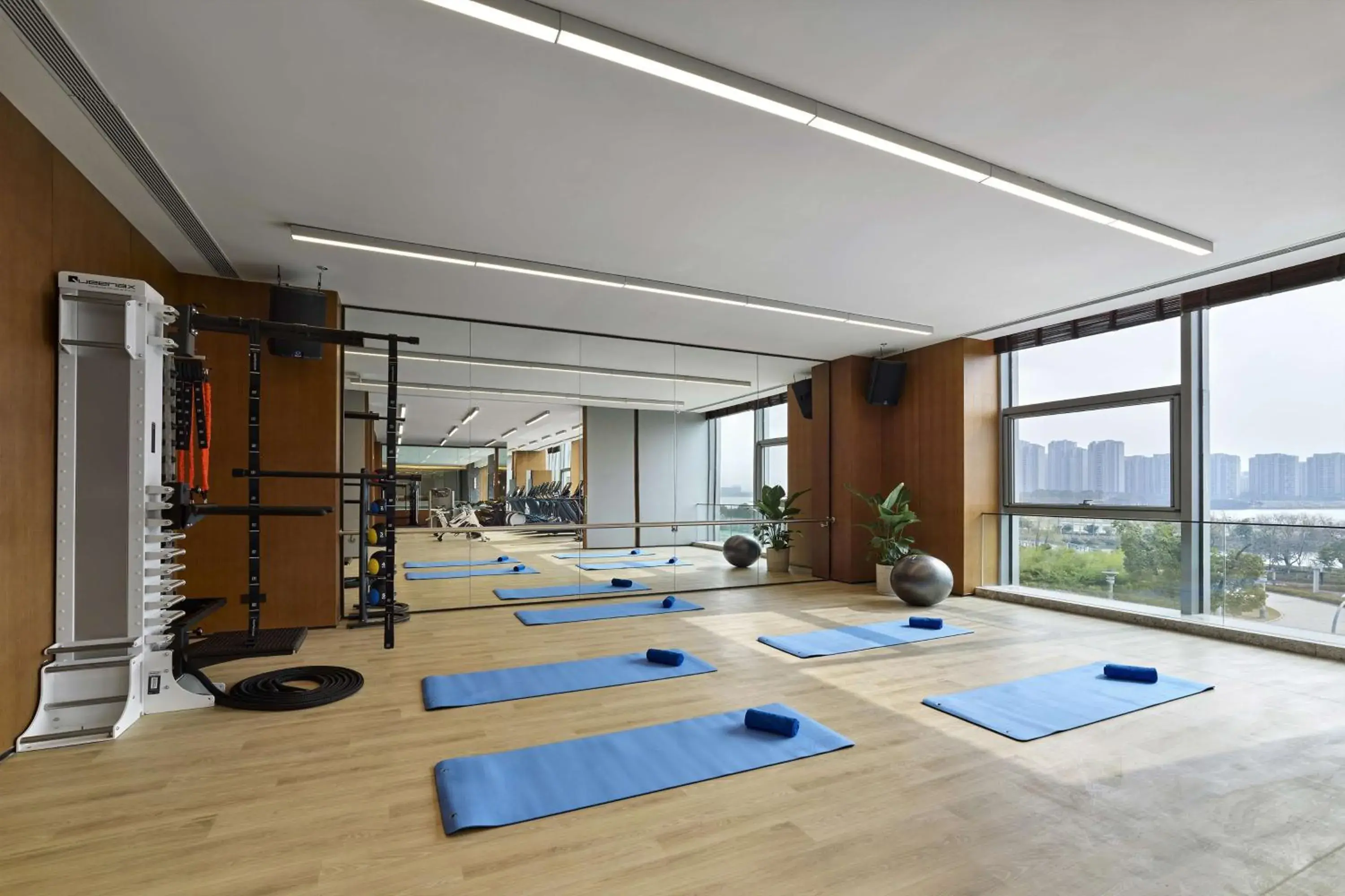 Fitness centre/facilities, Fitness Center/Facilities in Hilton Suzhou Yinshan Lake
