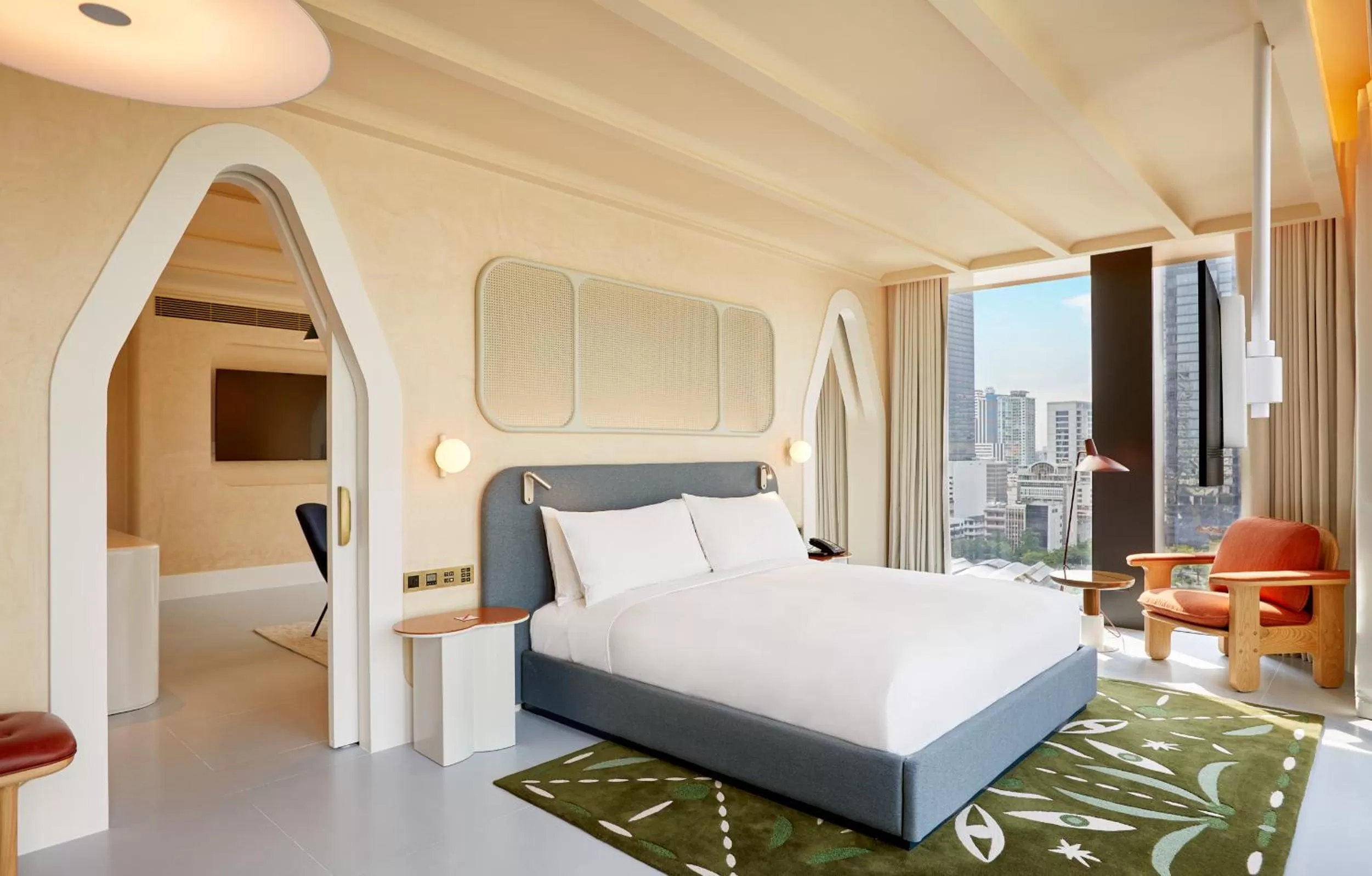 Bed in The Standard, Bangkok Mahanakhon