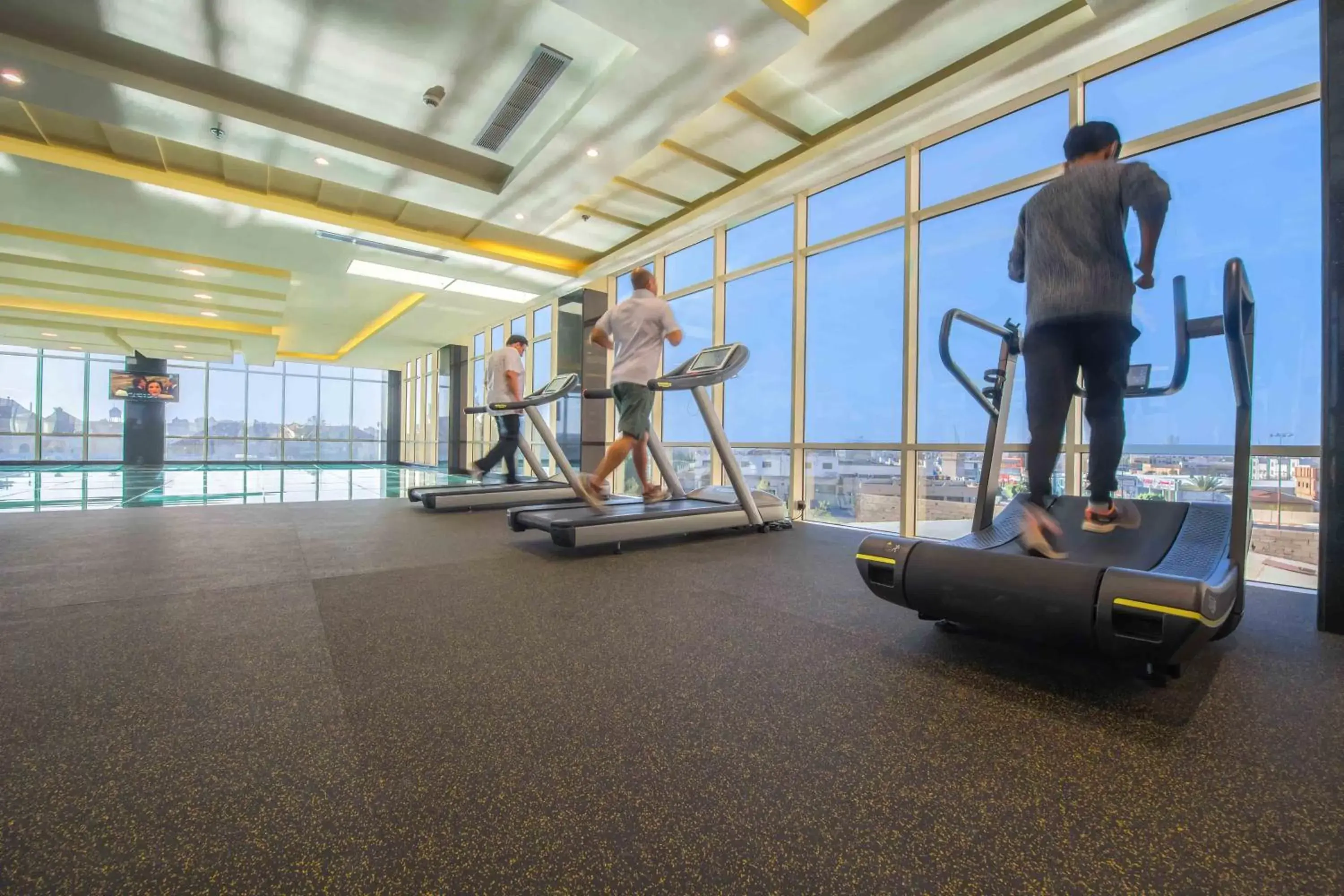 Fitness Center/Facilities in Bayat Hotel