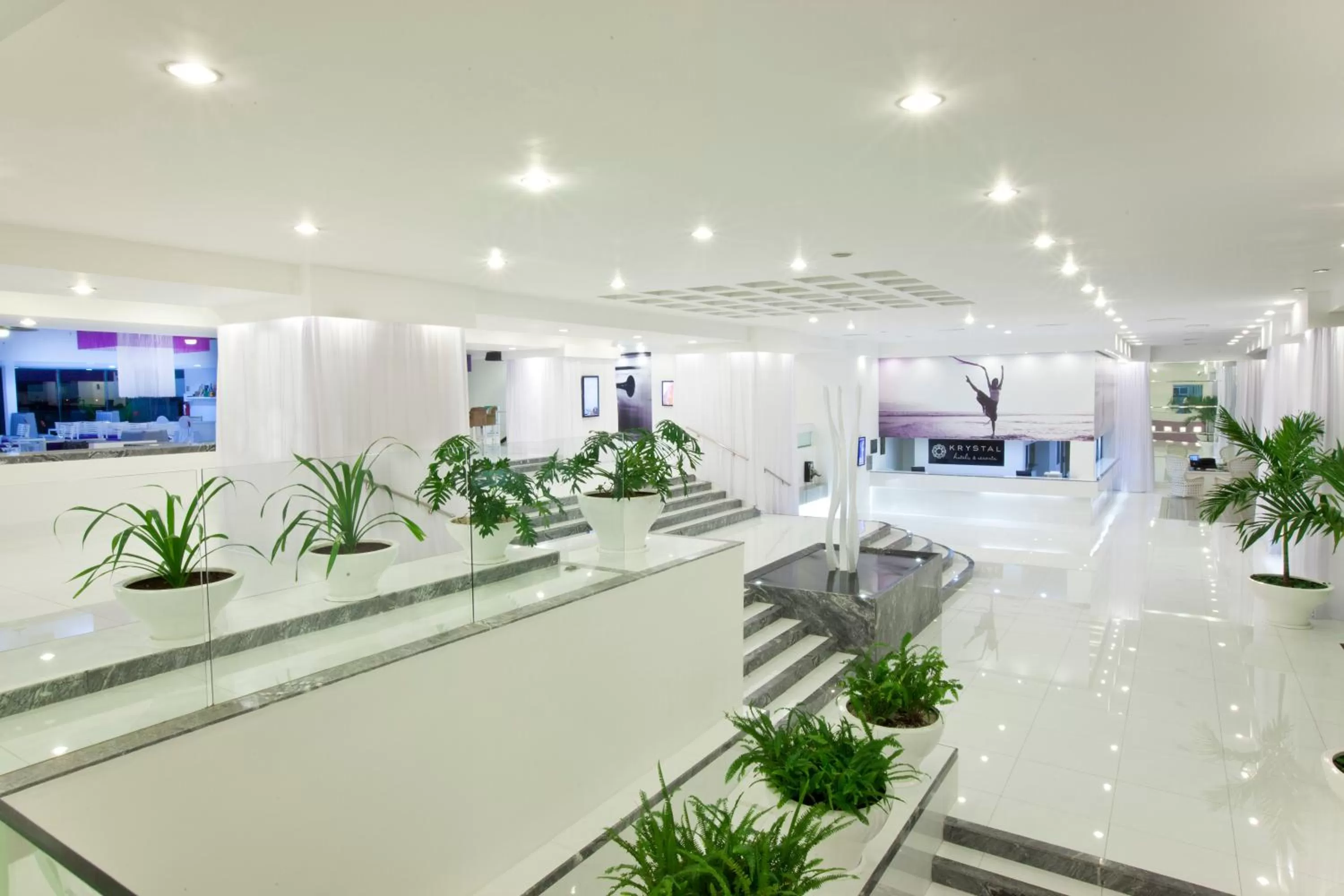 Lobby or reception in Krystal Cancun