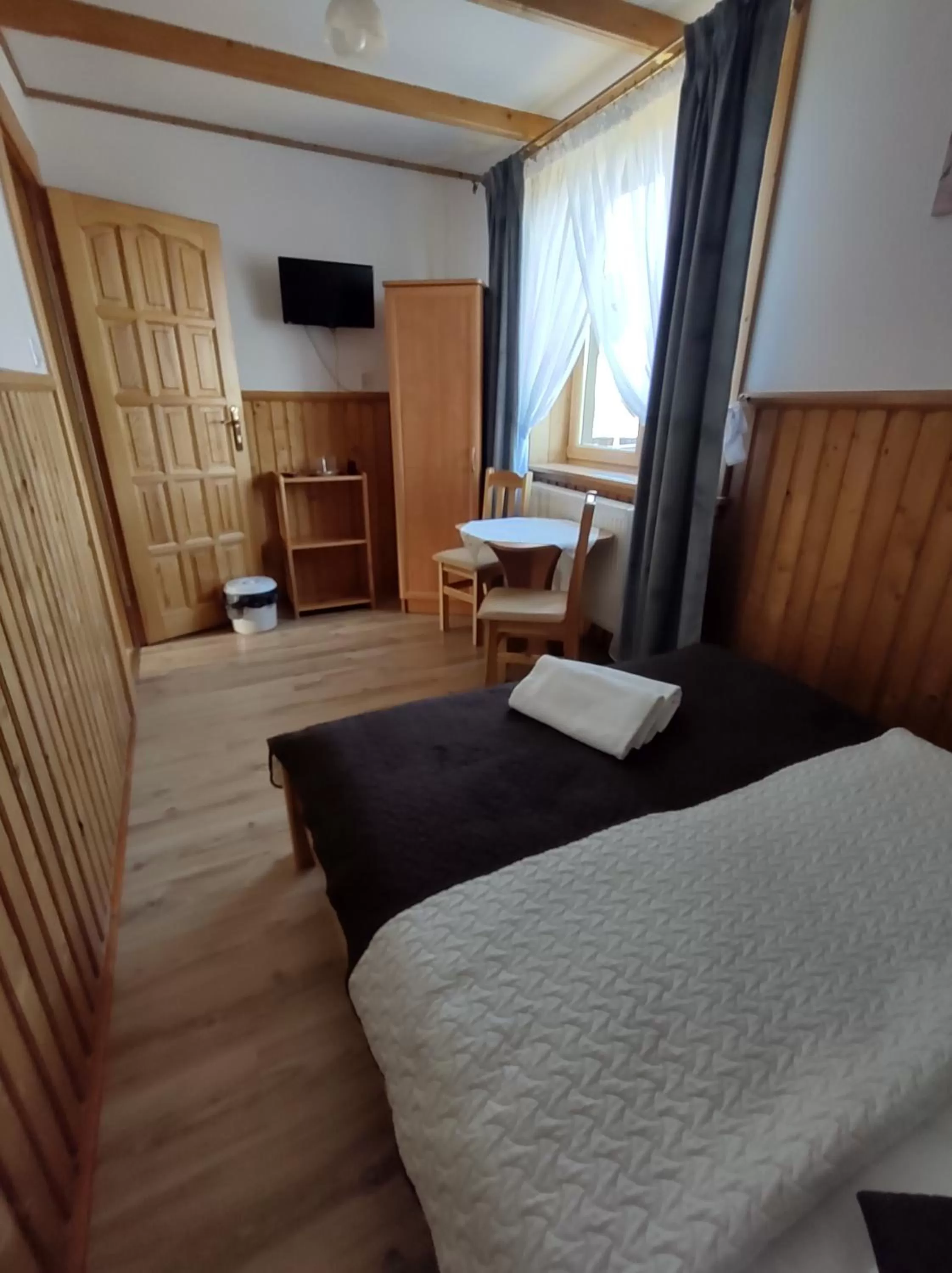 Bed in Noclegi U Reni