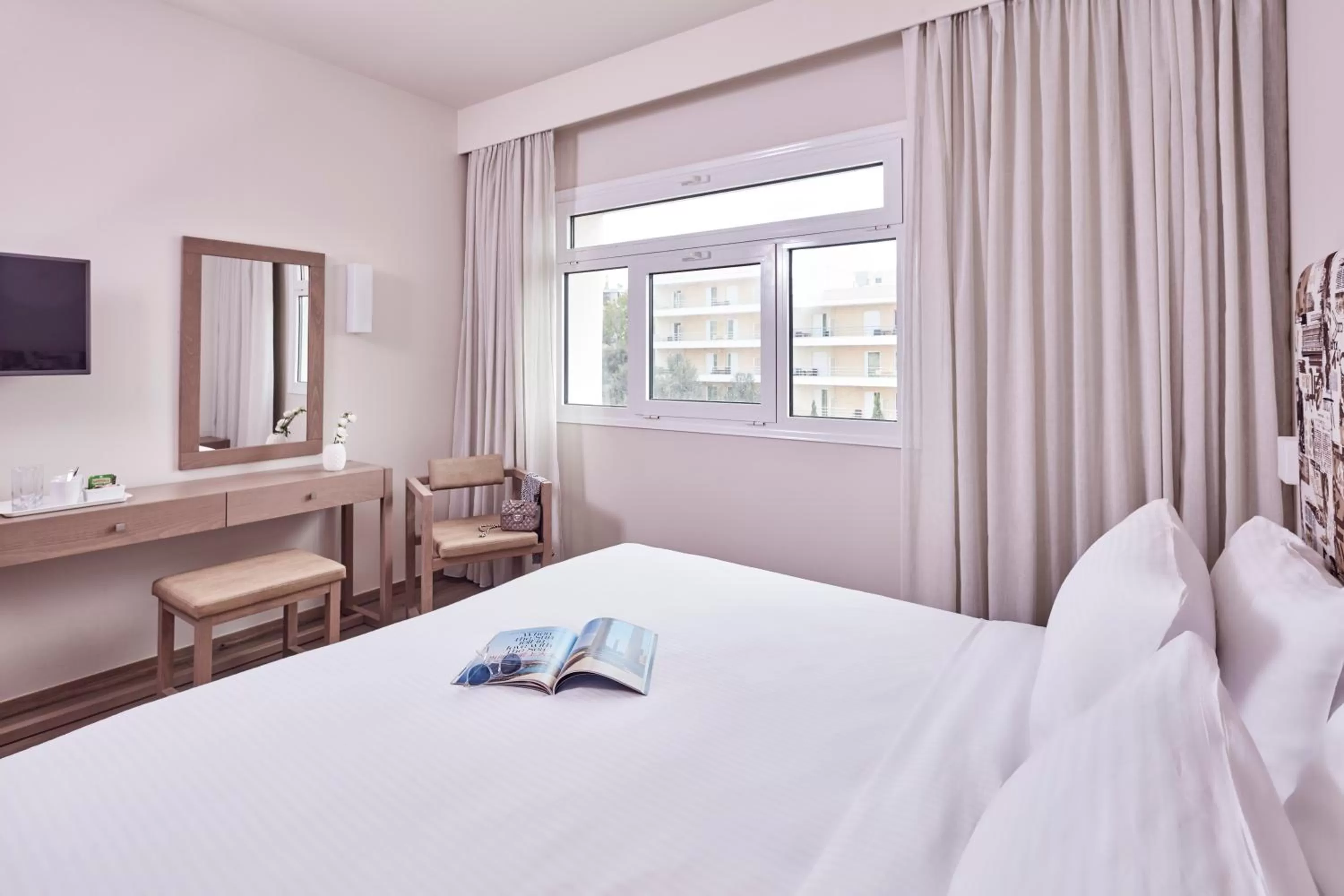 Decorative detail, Bed in Civitel Esprit