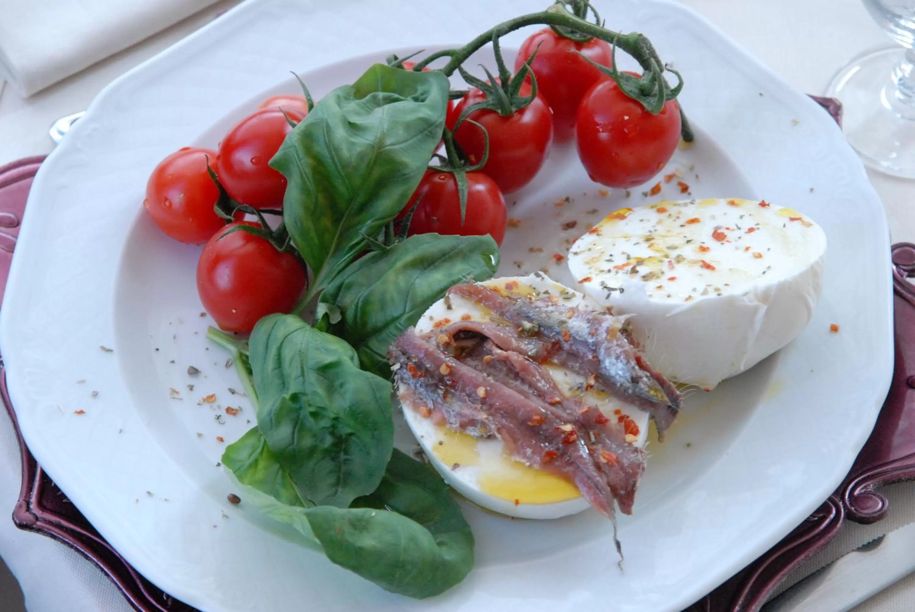 Food in Hotel Piero Della Francesca