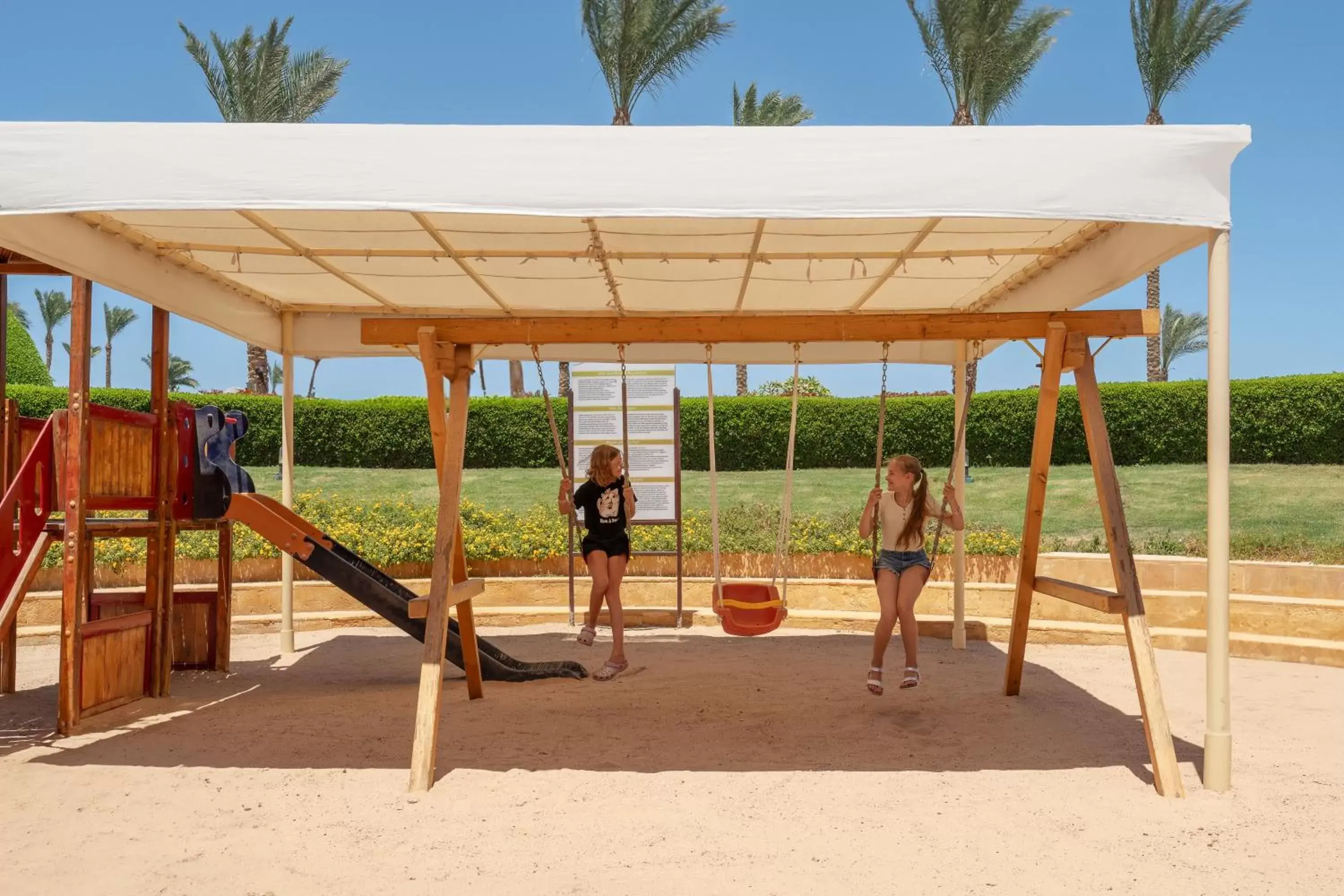 Children play ground, Children's Play Area in Cleopatra Luxury Resort Sharm El Sheikh