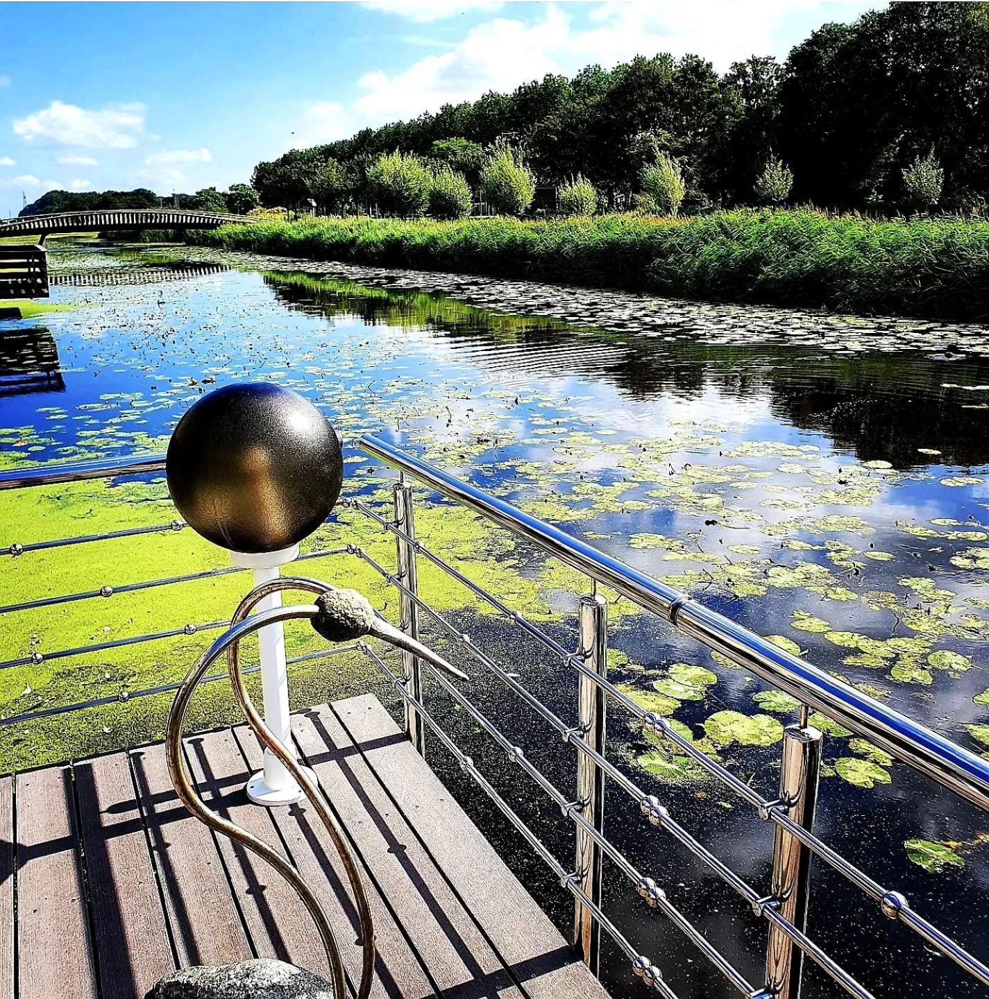 Balcony/Terrace in B&B Apartment Amsterdam Schiphol Airport
