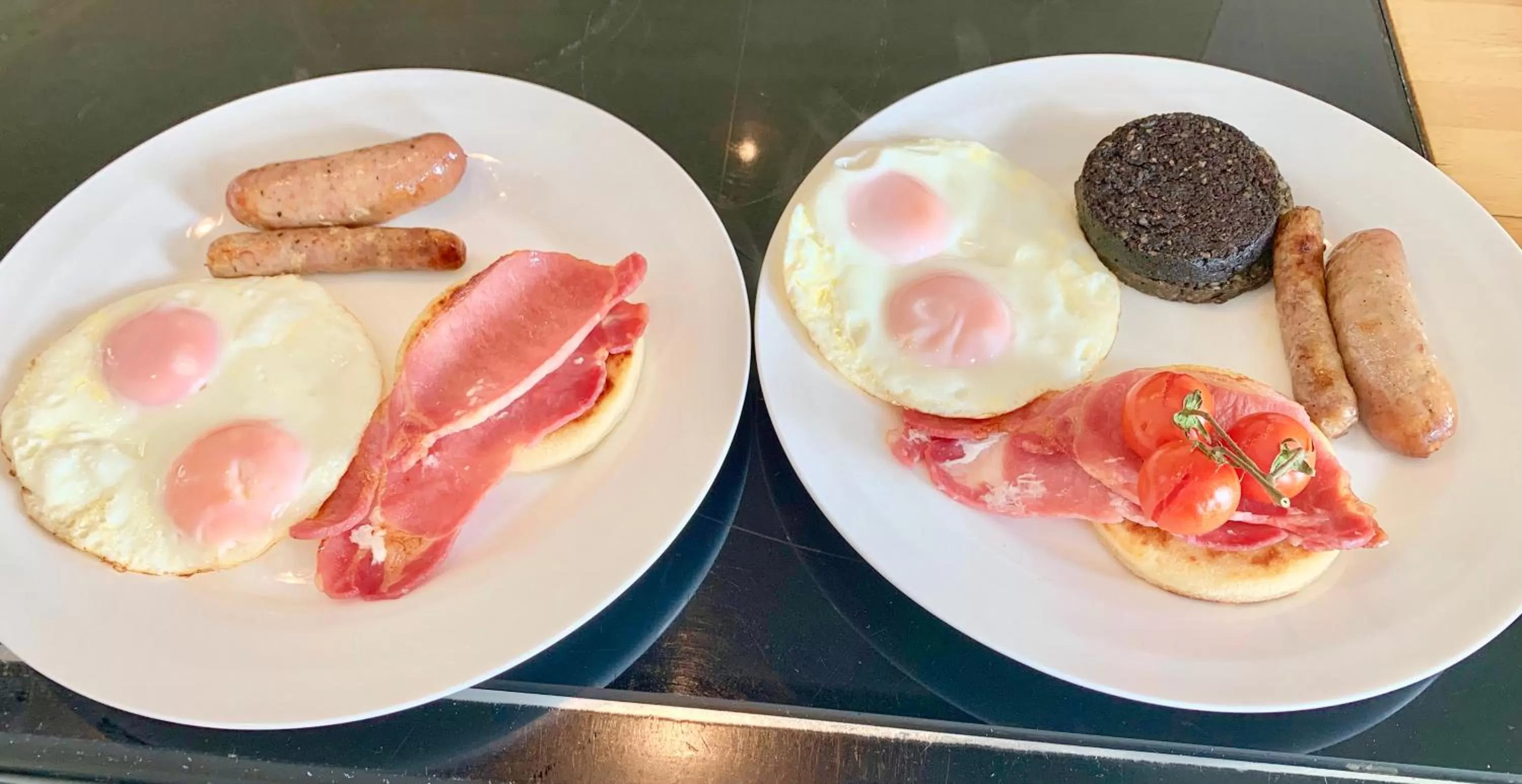 Food close-up in No12 Bed and Breakfast, St Andrews