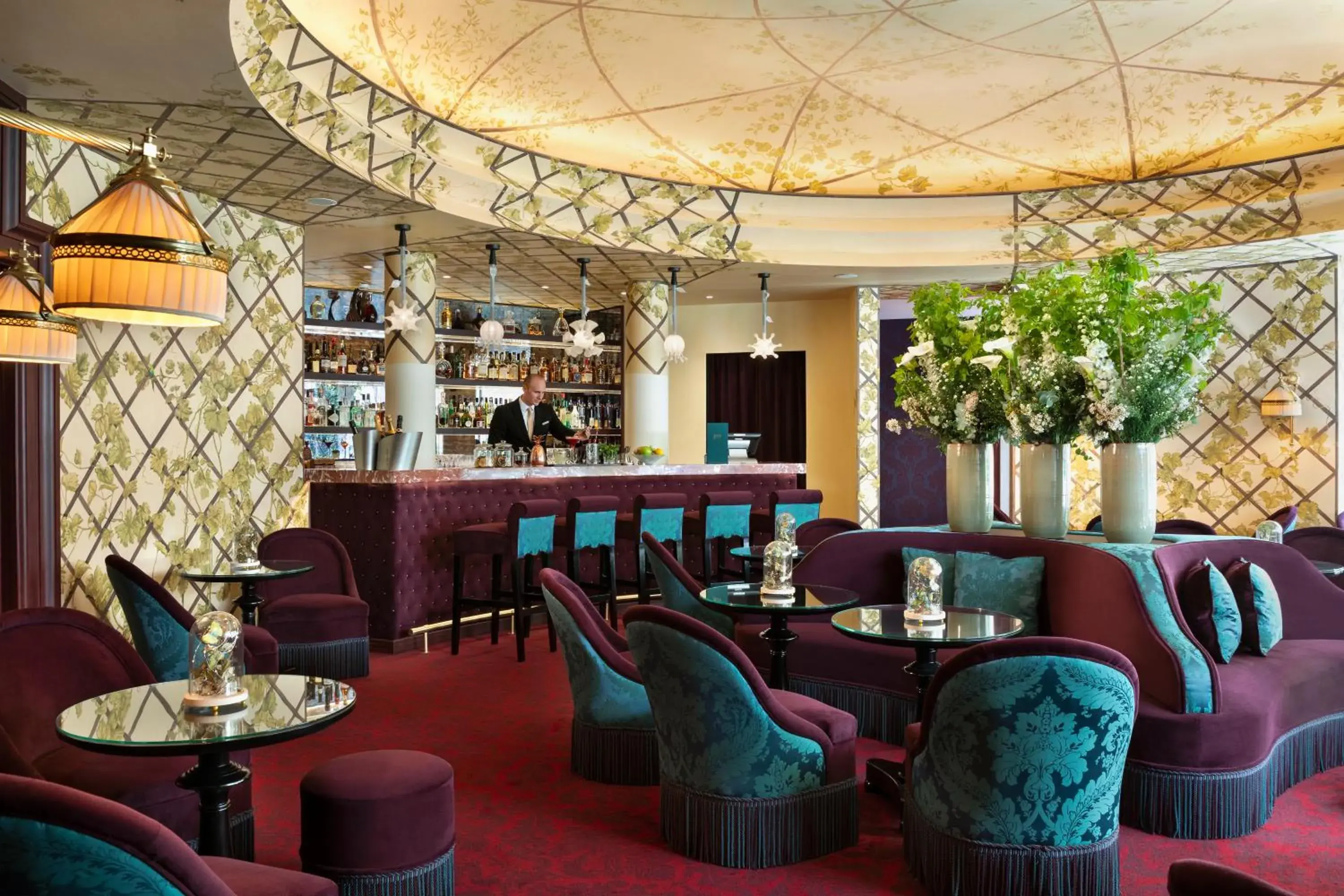 Lounge or bar, Lounge/Bar in Hotel Barriere Le Fouquet's
