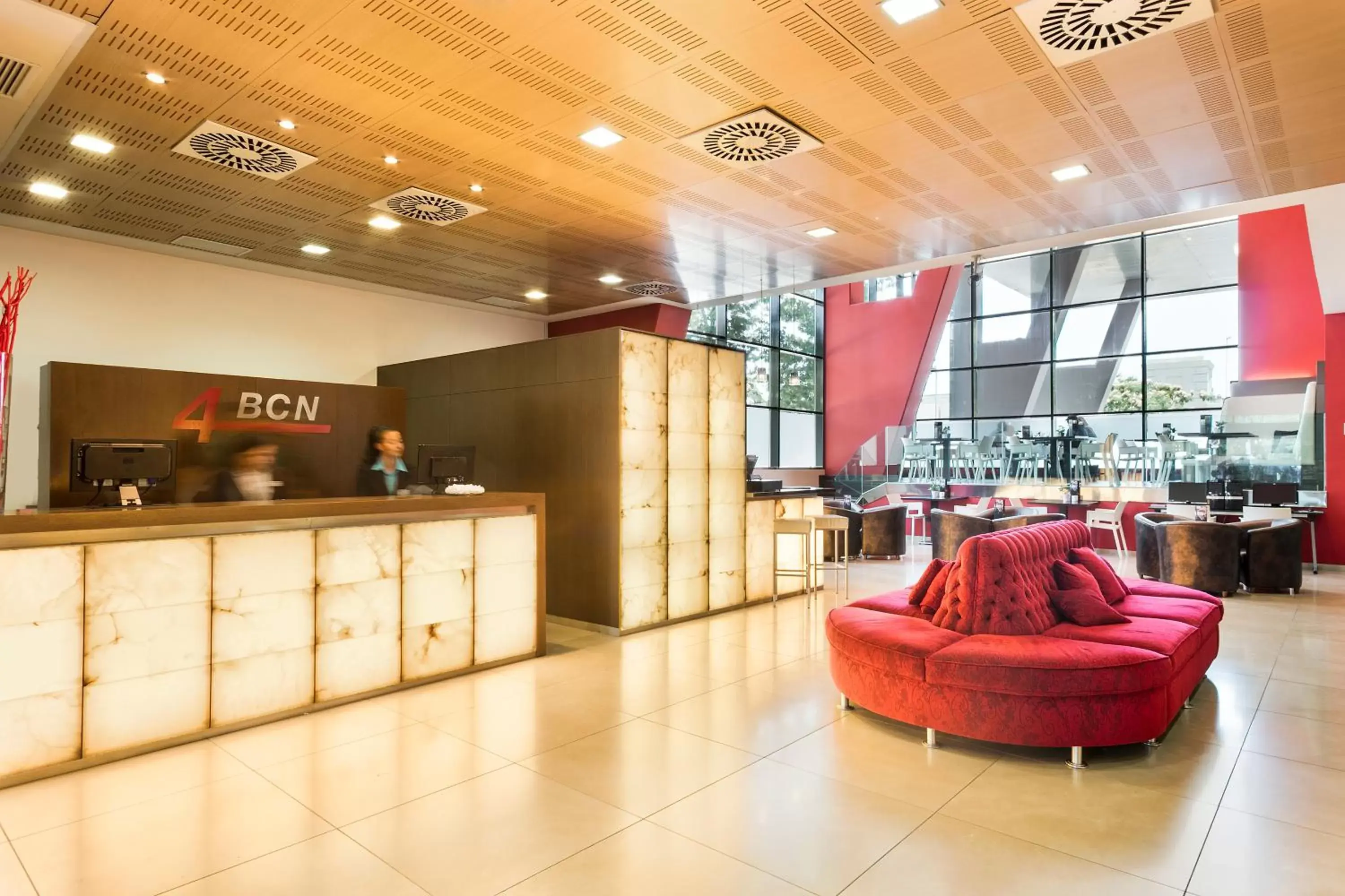 Lobby or reception in Hotel Best 4 Barcelona