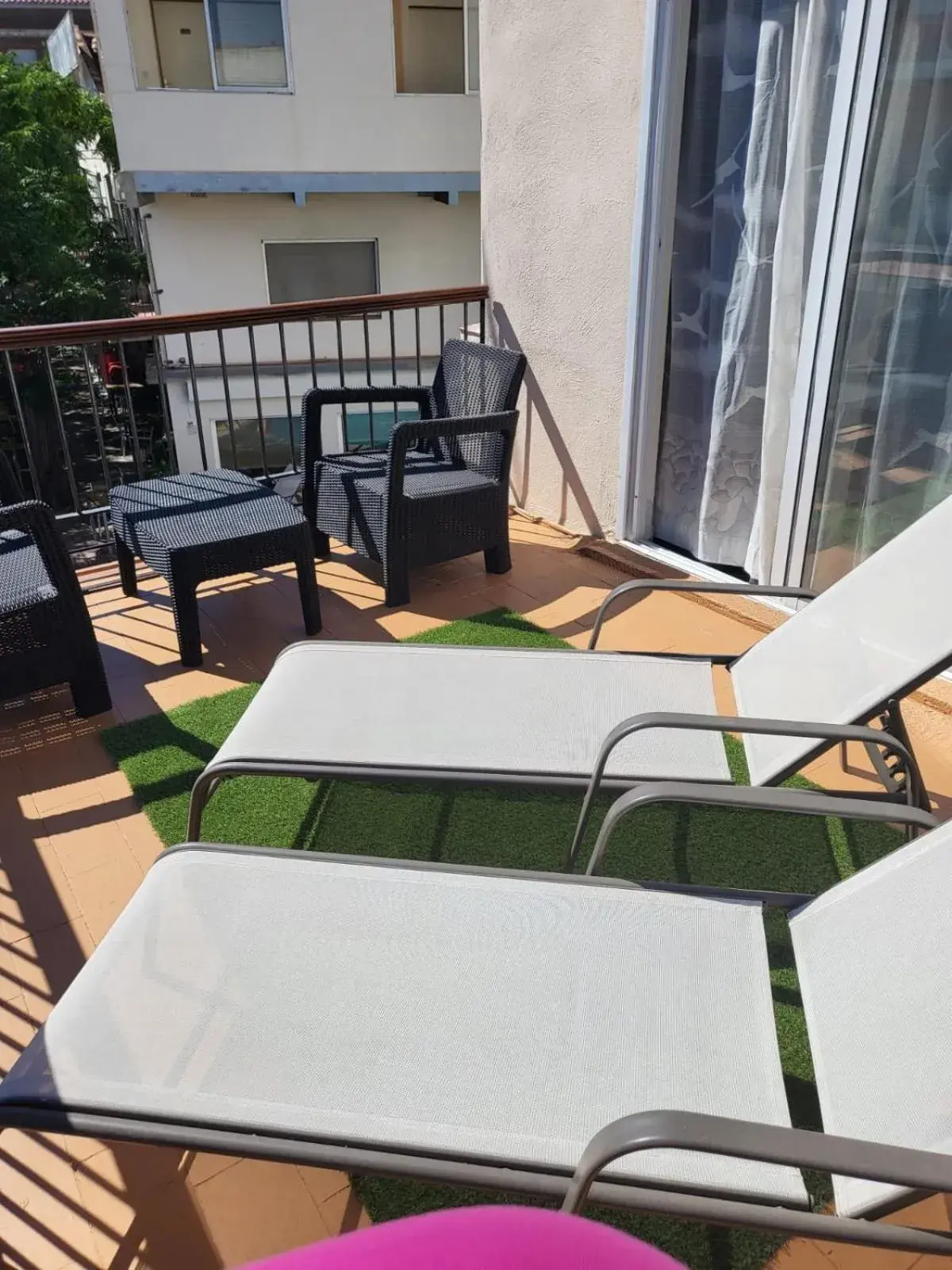 Balcony/Terrace in Hospedium Hotel Restaurant Trav