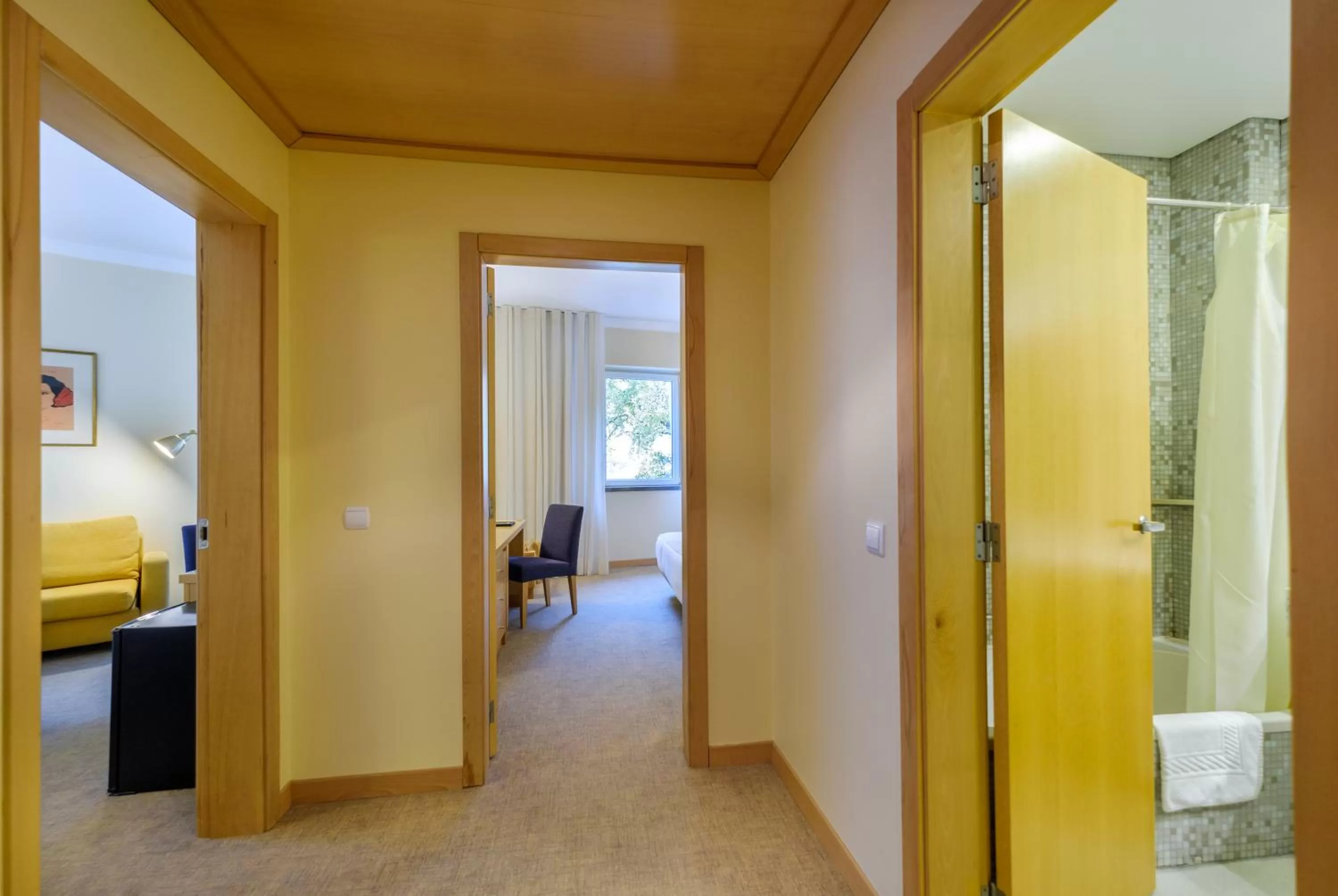 Living room, Bed in Hotel Santa Maria