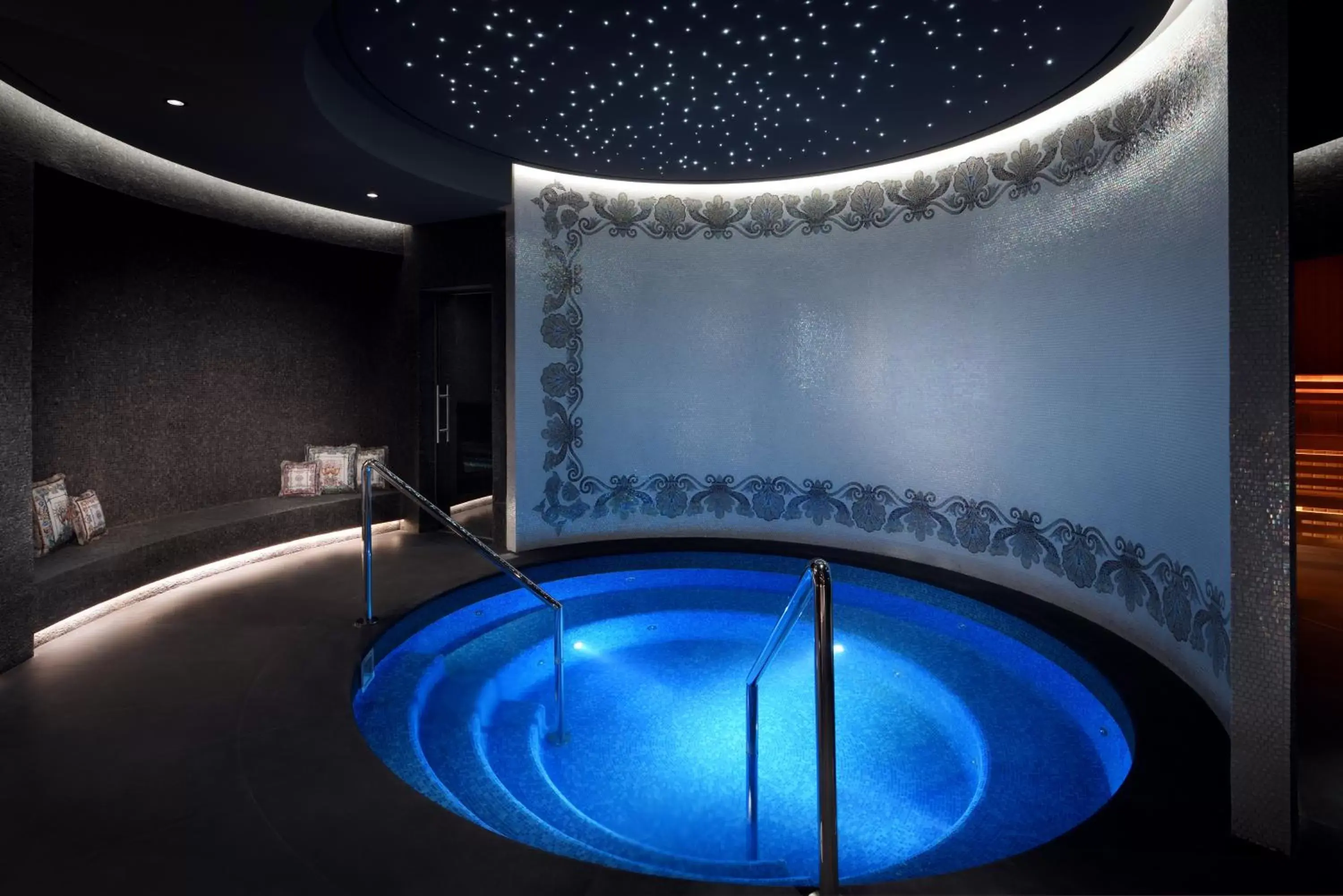 Hot Tub, Swimming Pool in Palazzo Versace Dubai