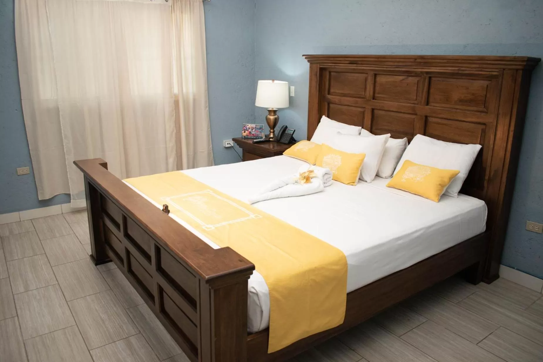 Bed in Auberge Villa Cana