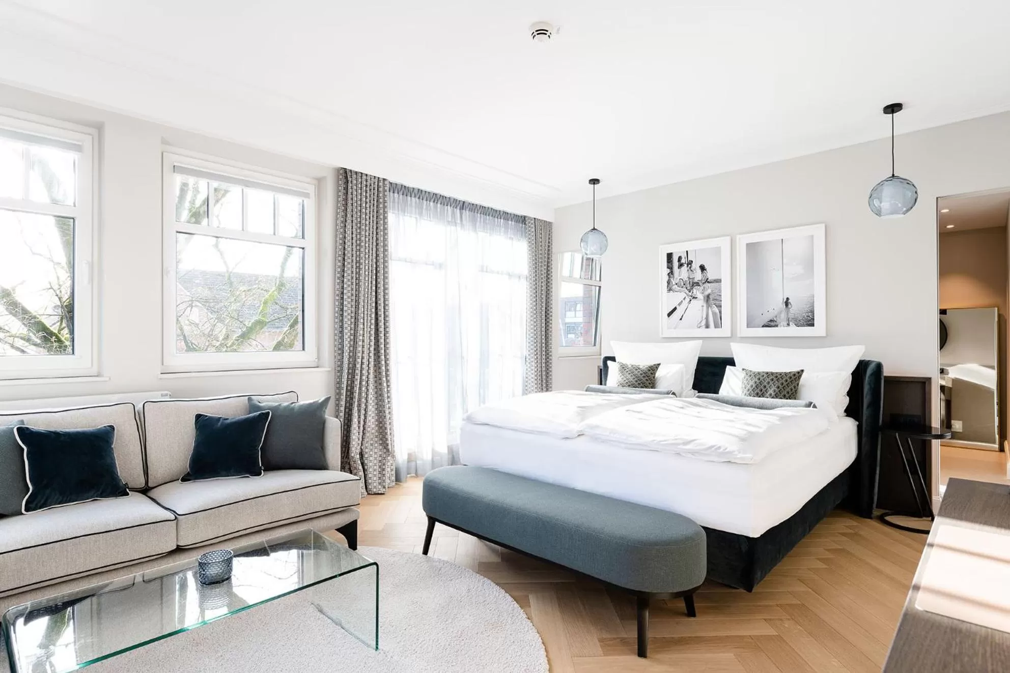 Bed in Clounys Hotel