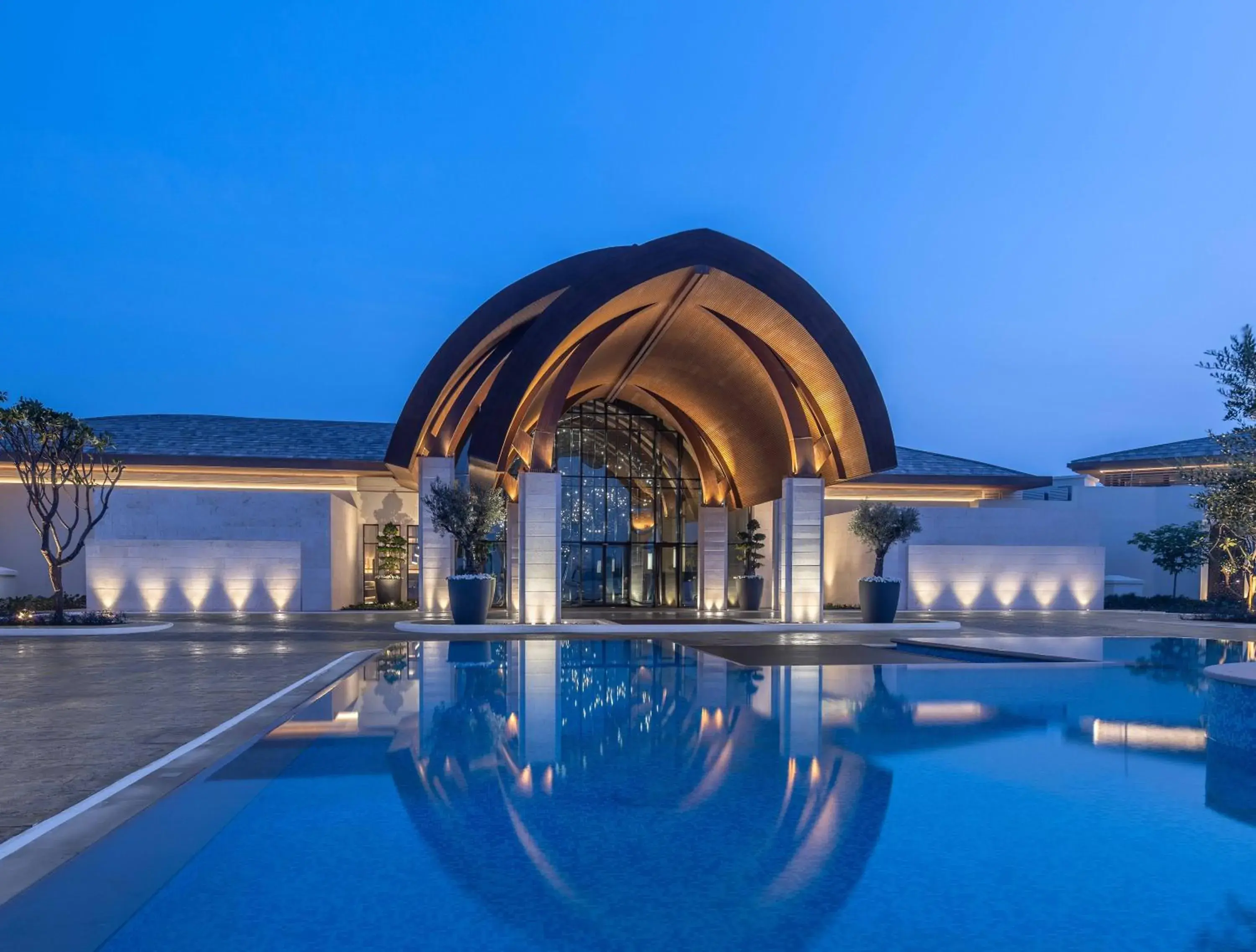 Facade/entrance in Anantara Mina Ras Al Khaimah Resort Facade/entrance in Anantara Mina Ras Al Khaimah Resort