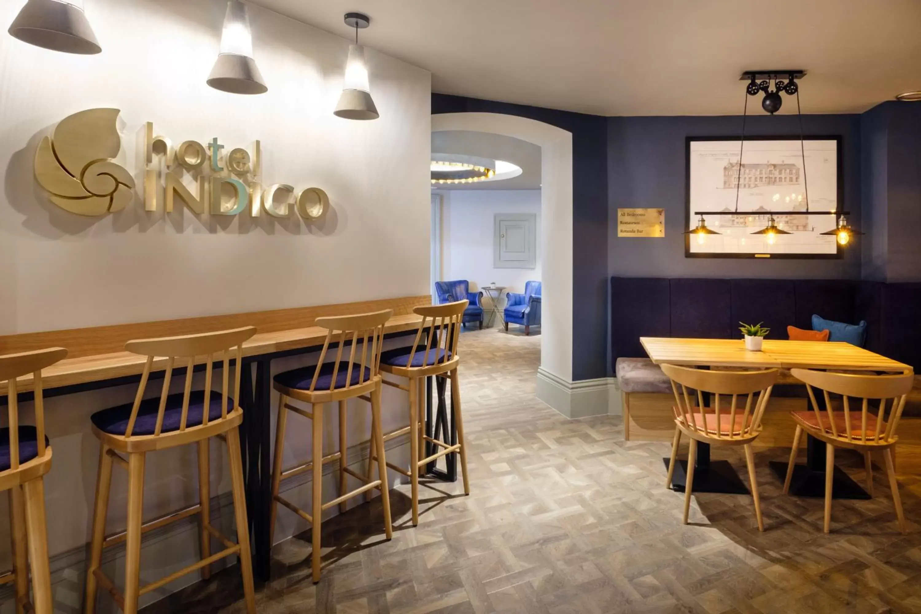 Lobby or reception, Restaurant/Places to Eat in Hotel Indigo - Durham, an IHG Hotel