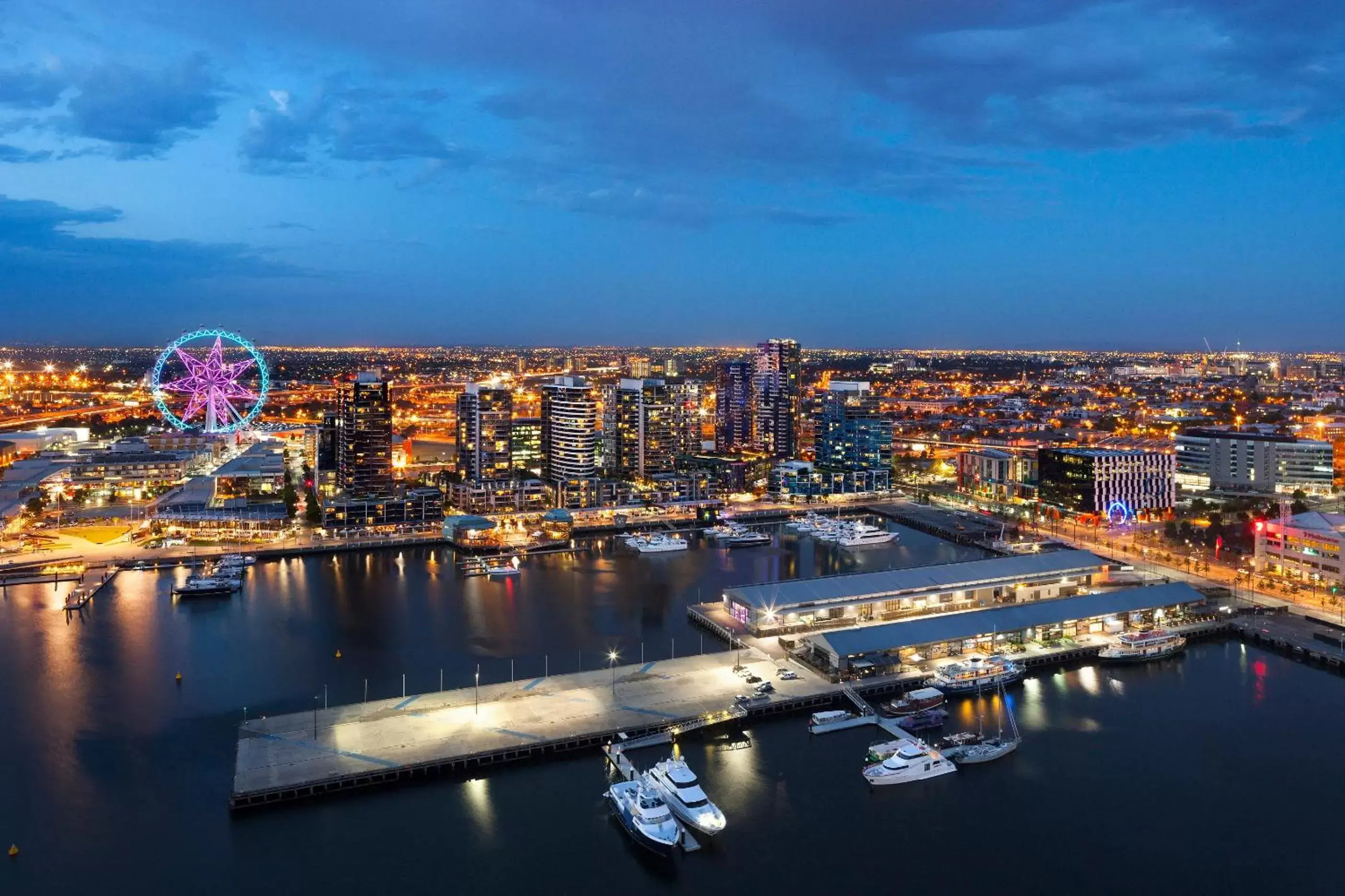 Property building, Bird's-eye View in The Sebel Melbourne Docklands Hotel