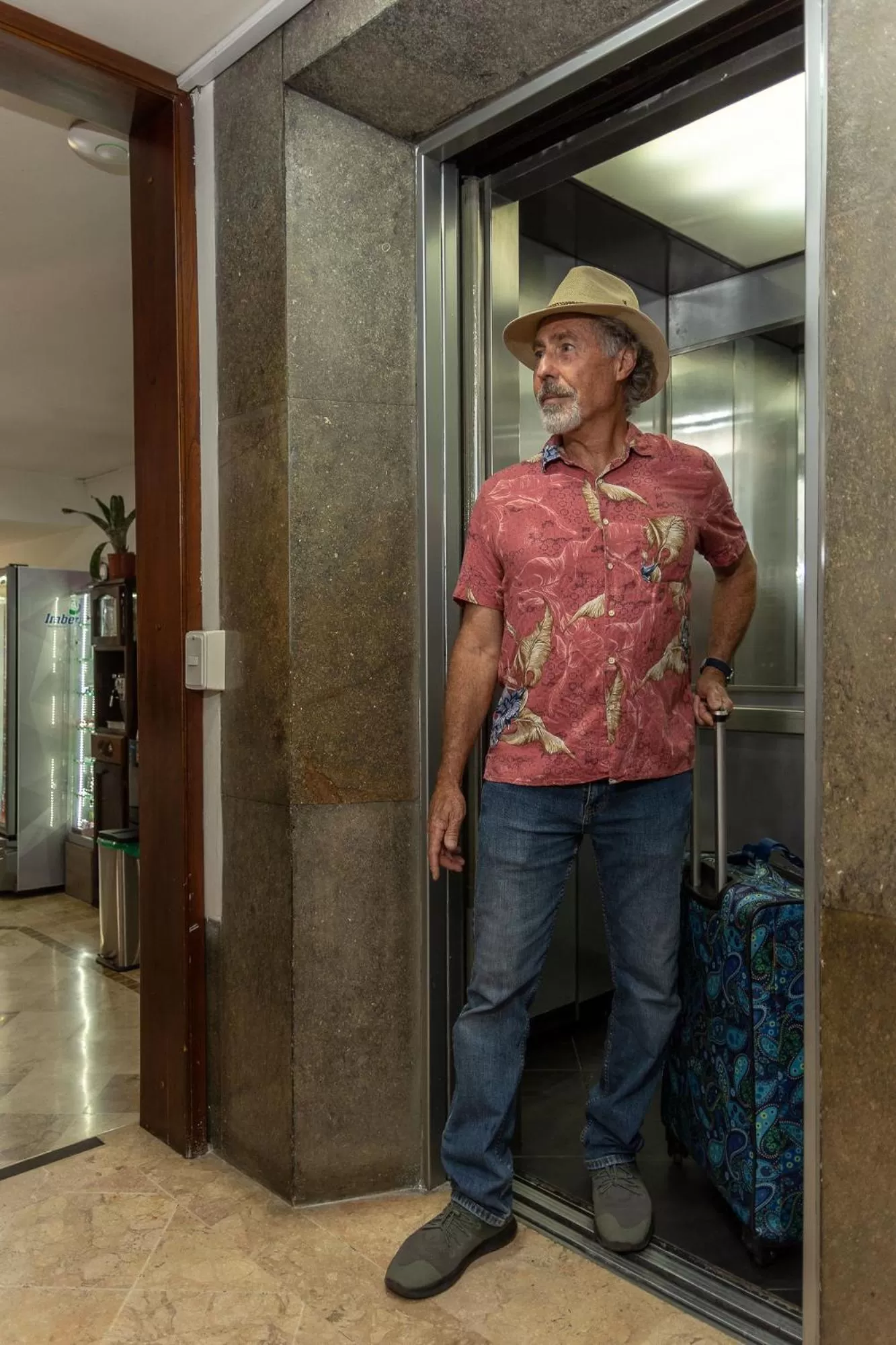elevator in Hotel Cabo de la Vela Medellin
