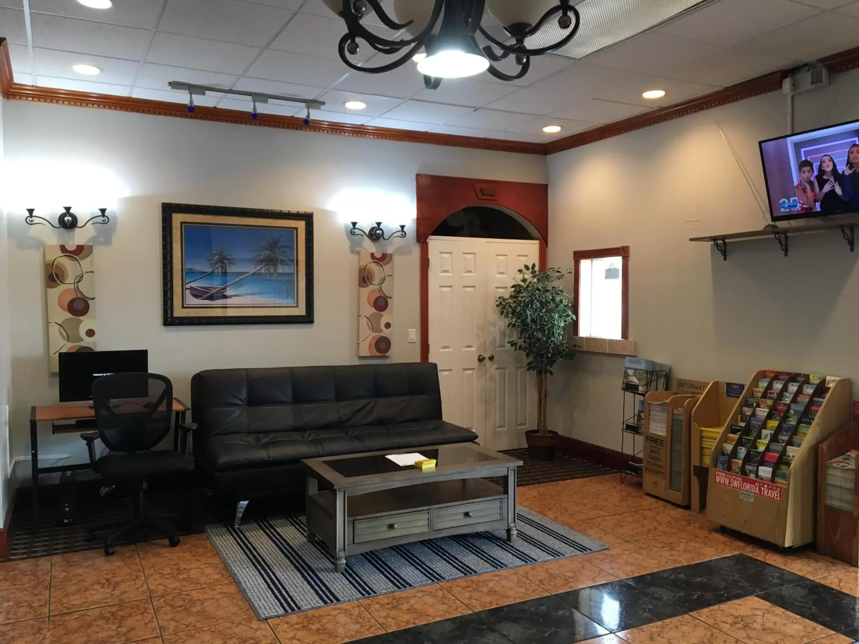 Lobby or reception, Seating Area in Days Inn by Wyndham Fort Myers