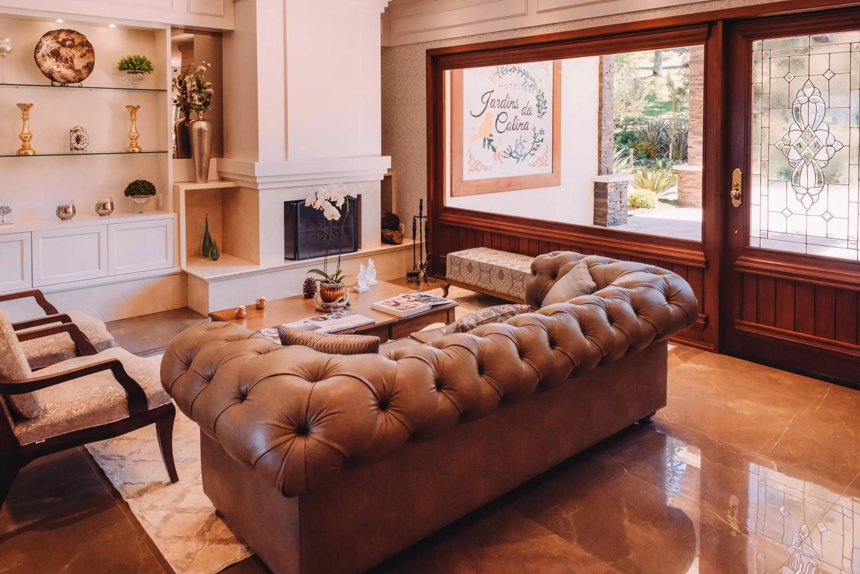 Living room in Hotel Jardins da Colina