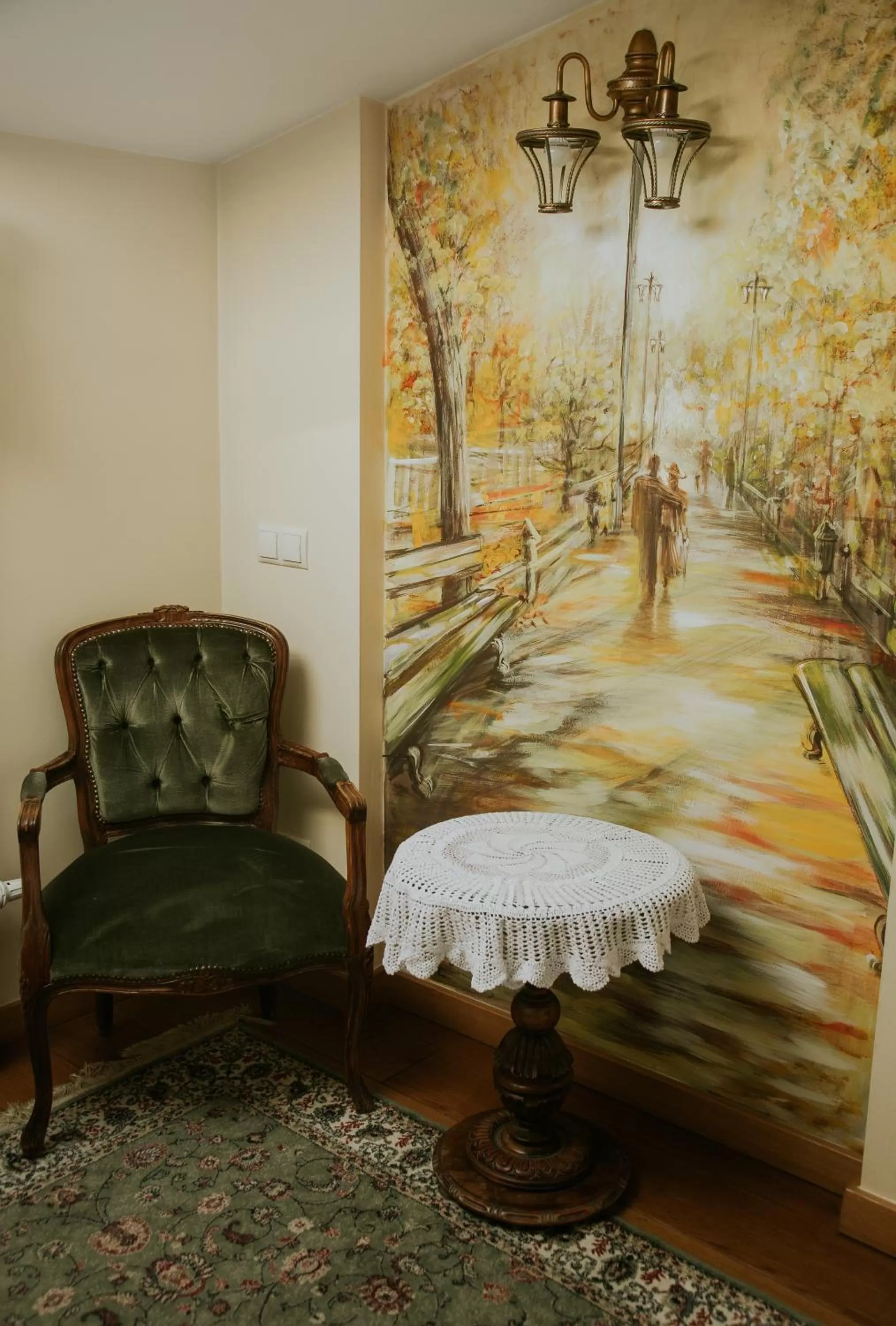 Seating area in Aparthotel Grodzka 21