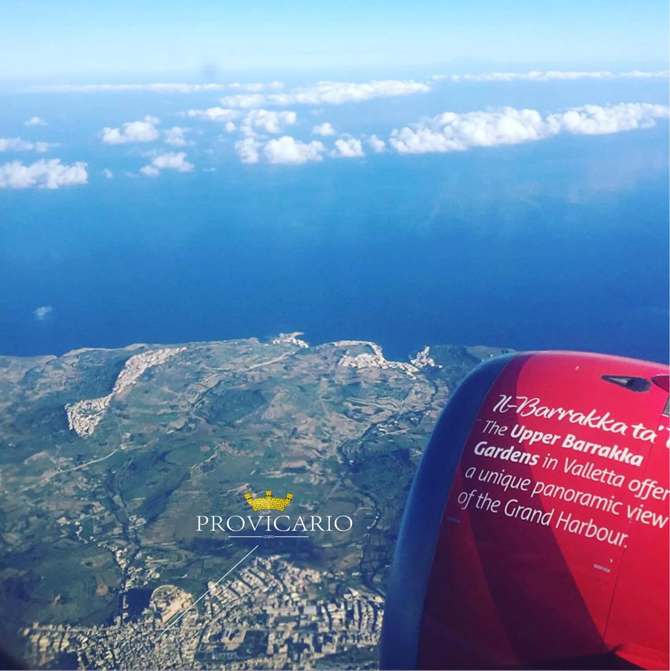 View (from property/room) in Provicario