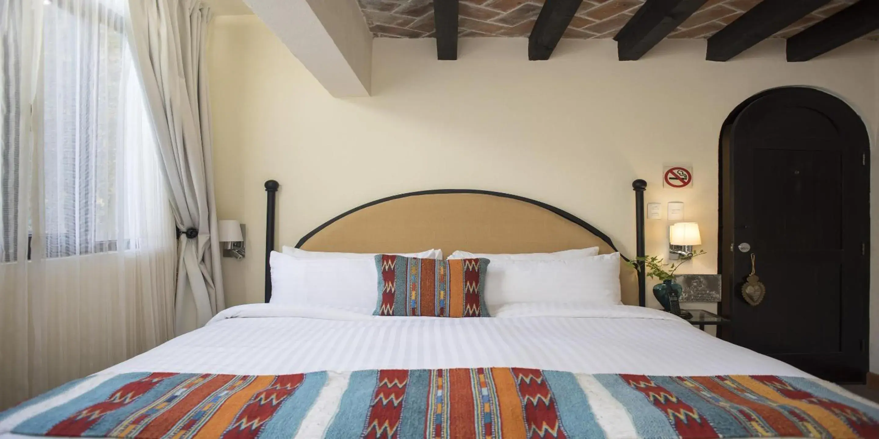 Photo of the whole room, Bed in Hacienda El Santuario San Miguel de Allende