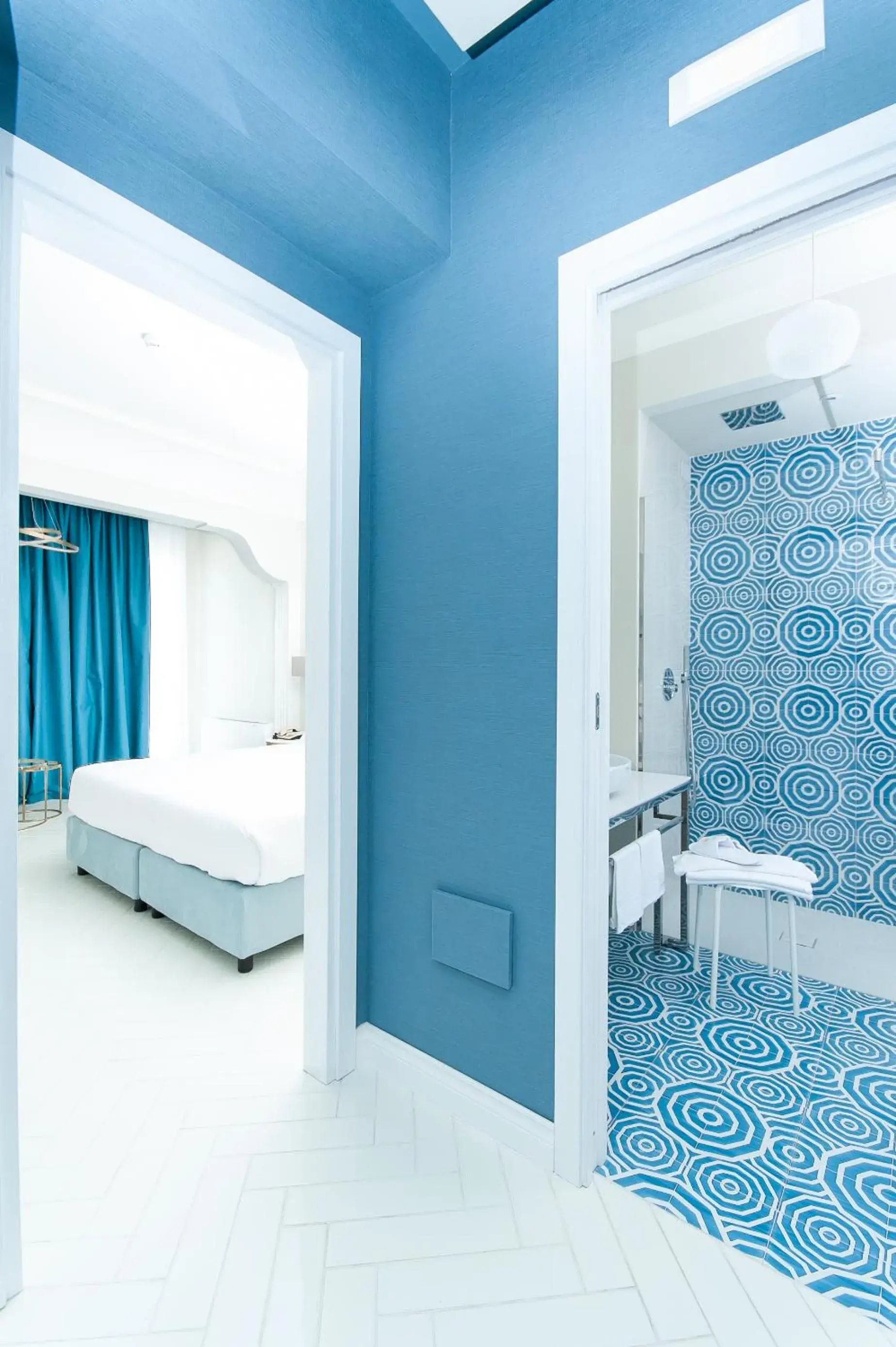 Bed in Hotel Club Due Torri Bed in Hotel Club Due Torri