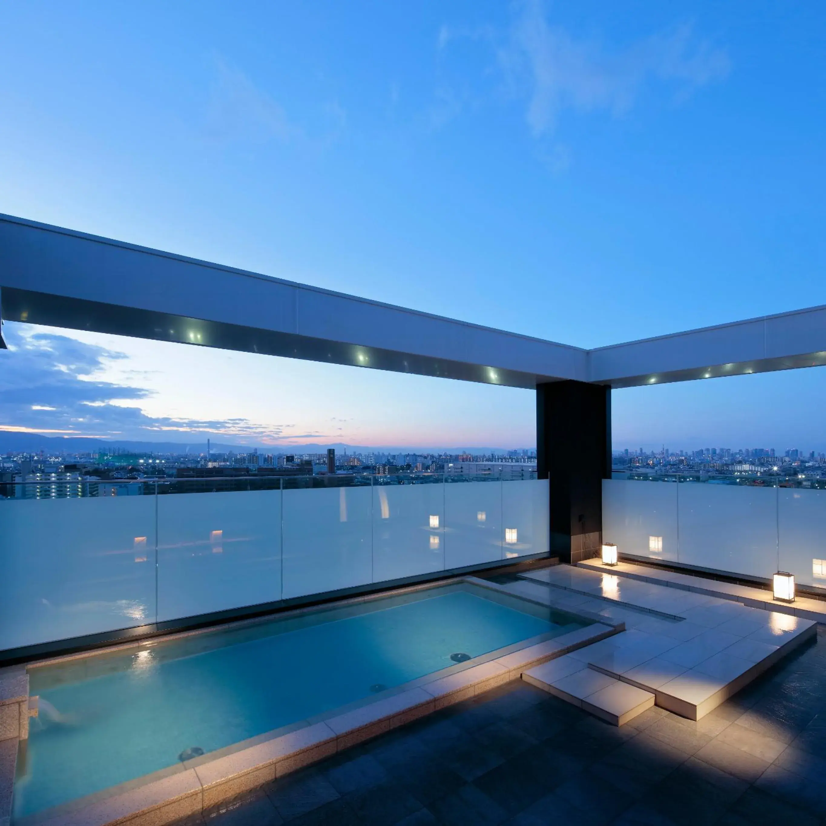 Open Air Bath, Swimming Pool in Candeo Hotels Osaka Kishibe