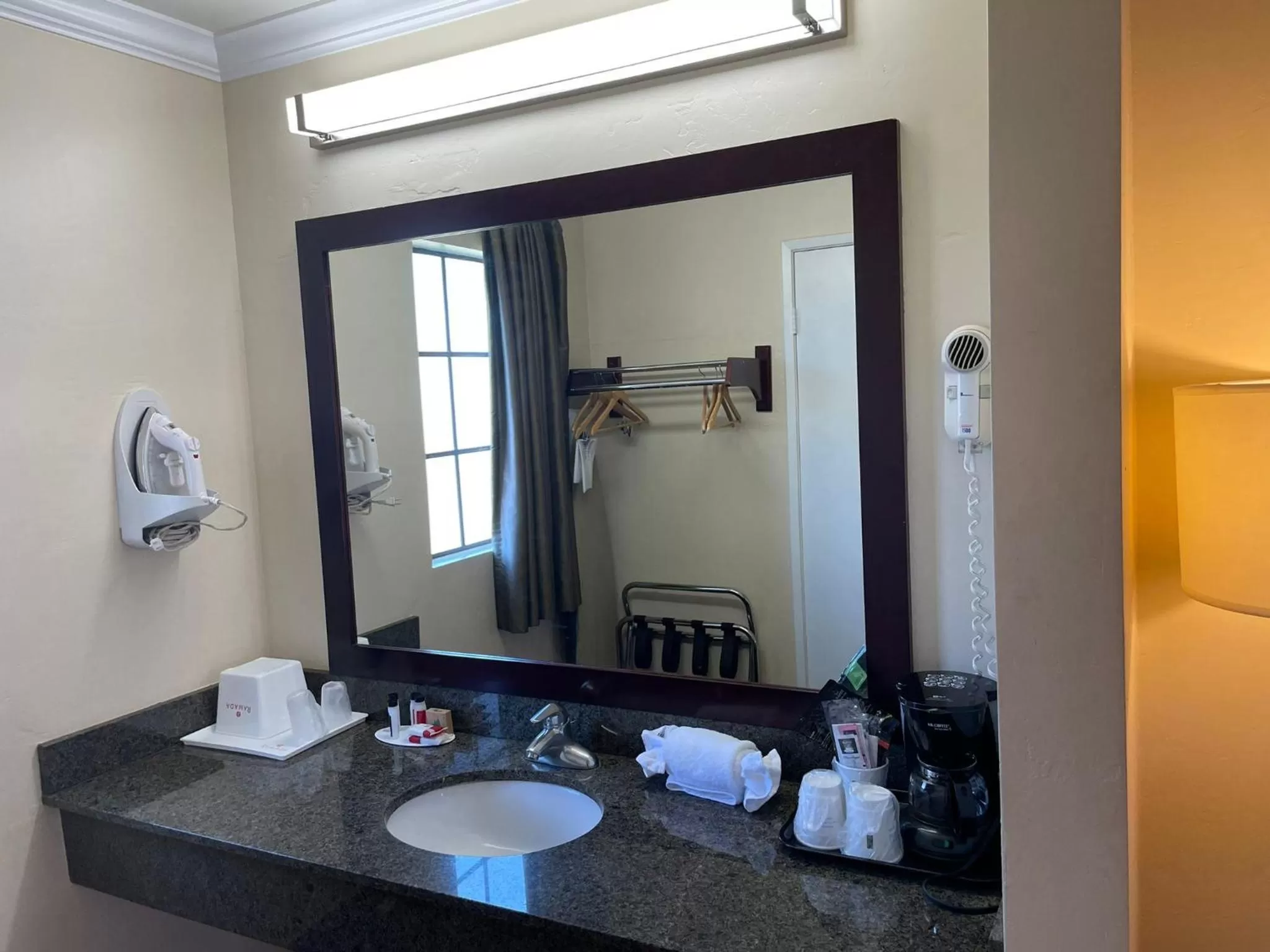 Bathroom in Ramada by Wyndham San Diego Poway Miramar