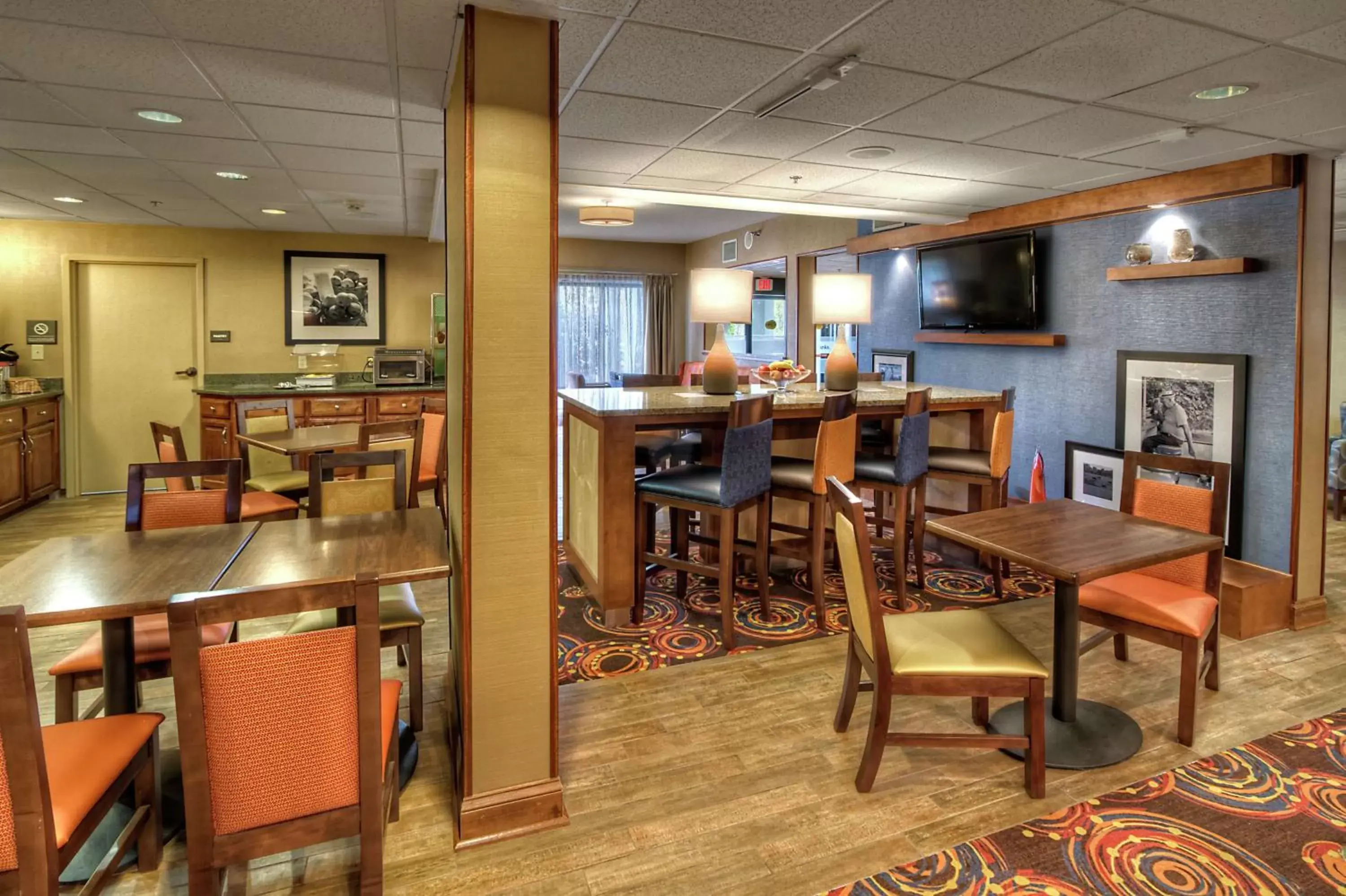 Lobby or reception, Restaurant/Places to Eat in Hampton Inn Jonesville/Elkin