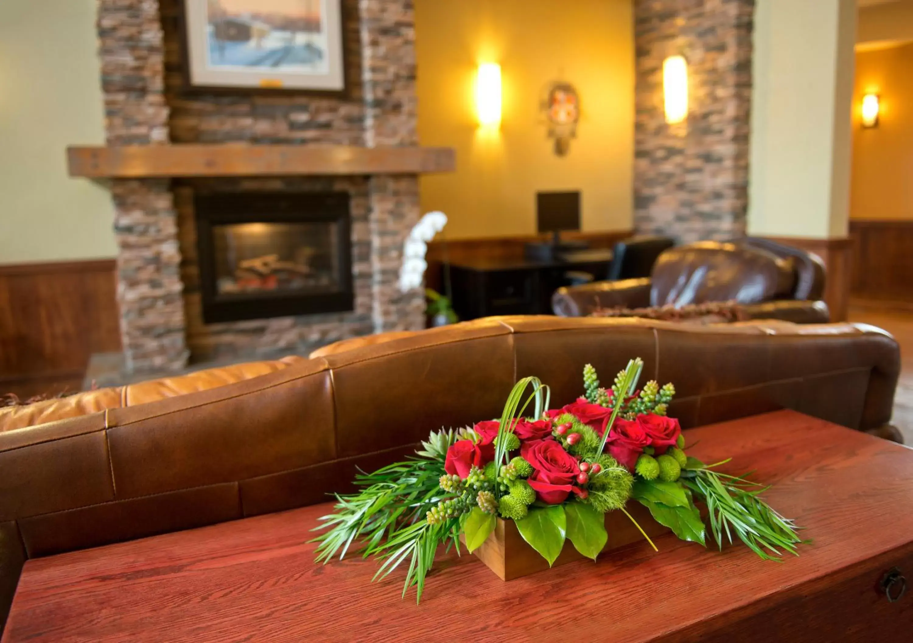 Lobby or reception, Seating Area in Gold Eagle Lodge