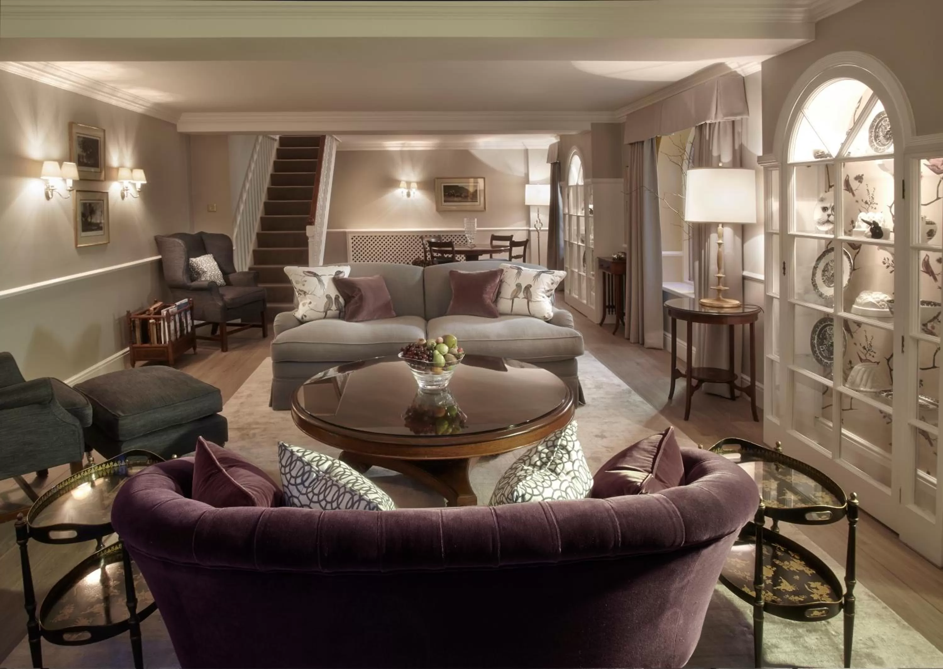 Living room in Chewton Glen Hotel - an Iconic Luxury Hotel