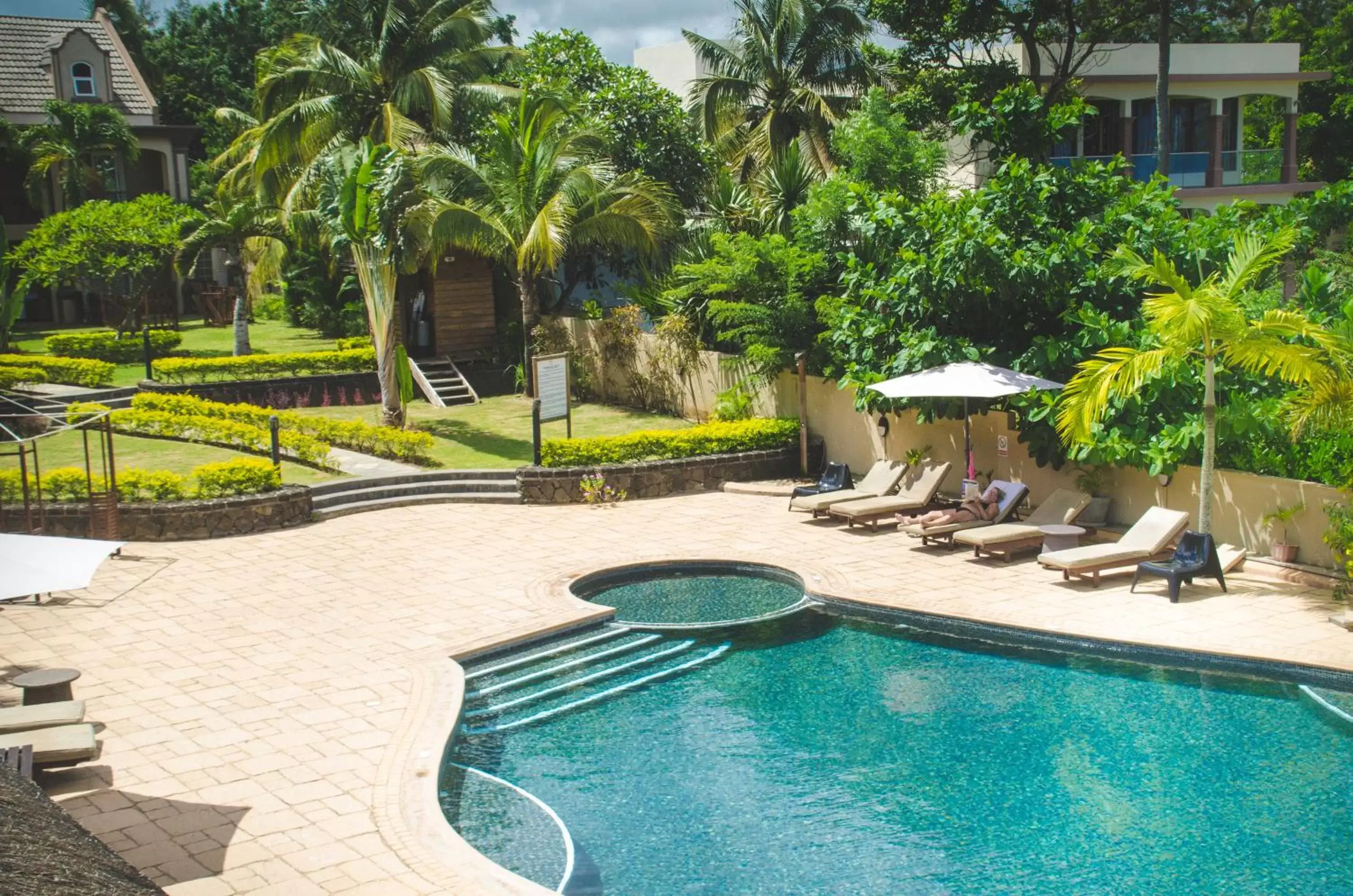 Pool view, Swimming Pool in Sunset Reef Resort & Spa