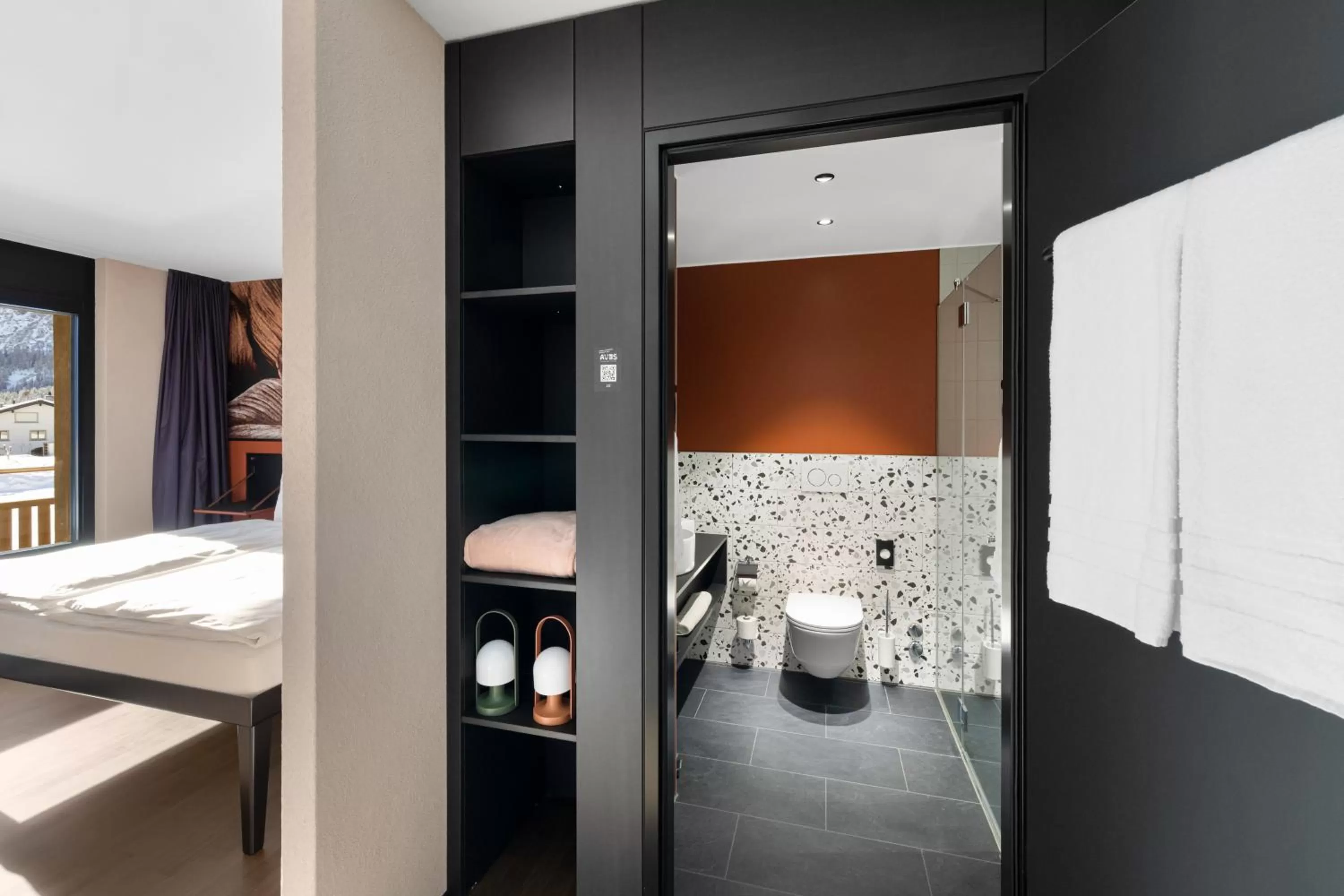 Bathroom in AVES Hotel&Apartment Arosa