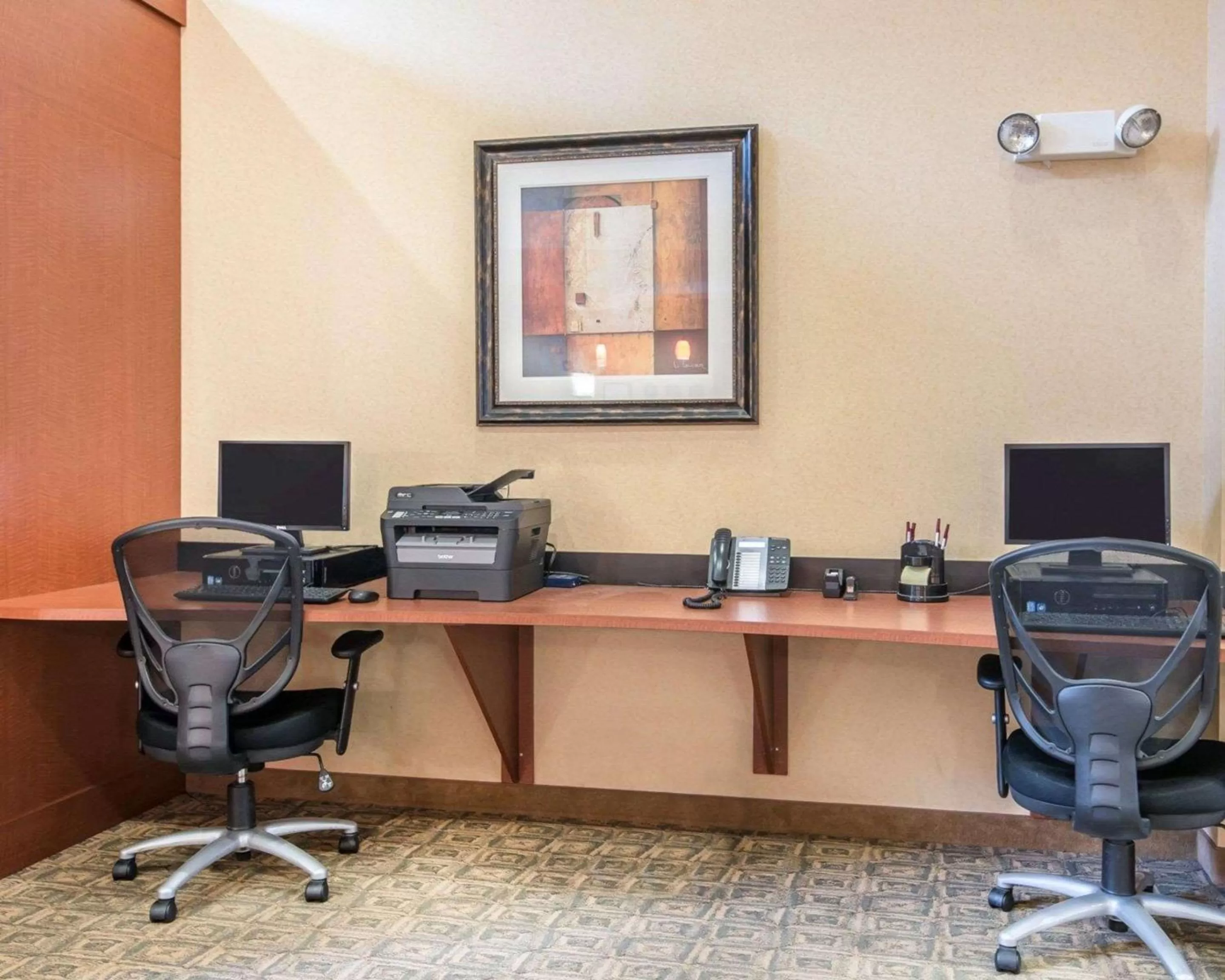 On site in University Inn Vestal