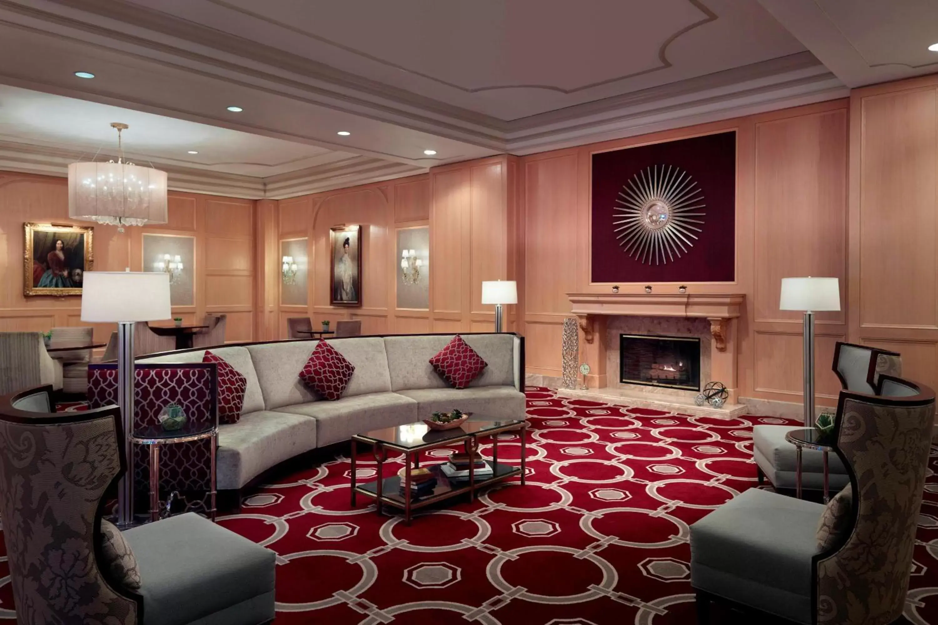 Lounge or bar, Seating Area in Westfields Marriott Washington Dulles