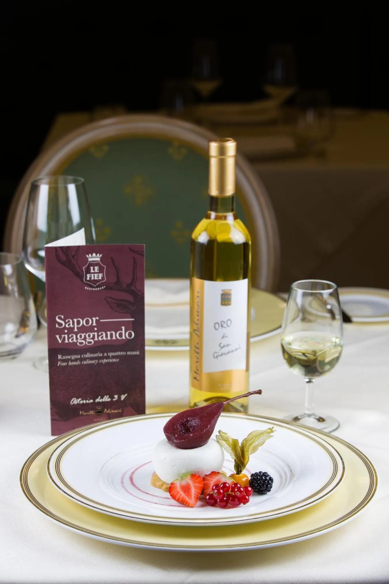 Food and drinks in Castello Dal Pozzo Resort Lago Maggiore - Preferred Hotels & Resorts