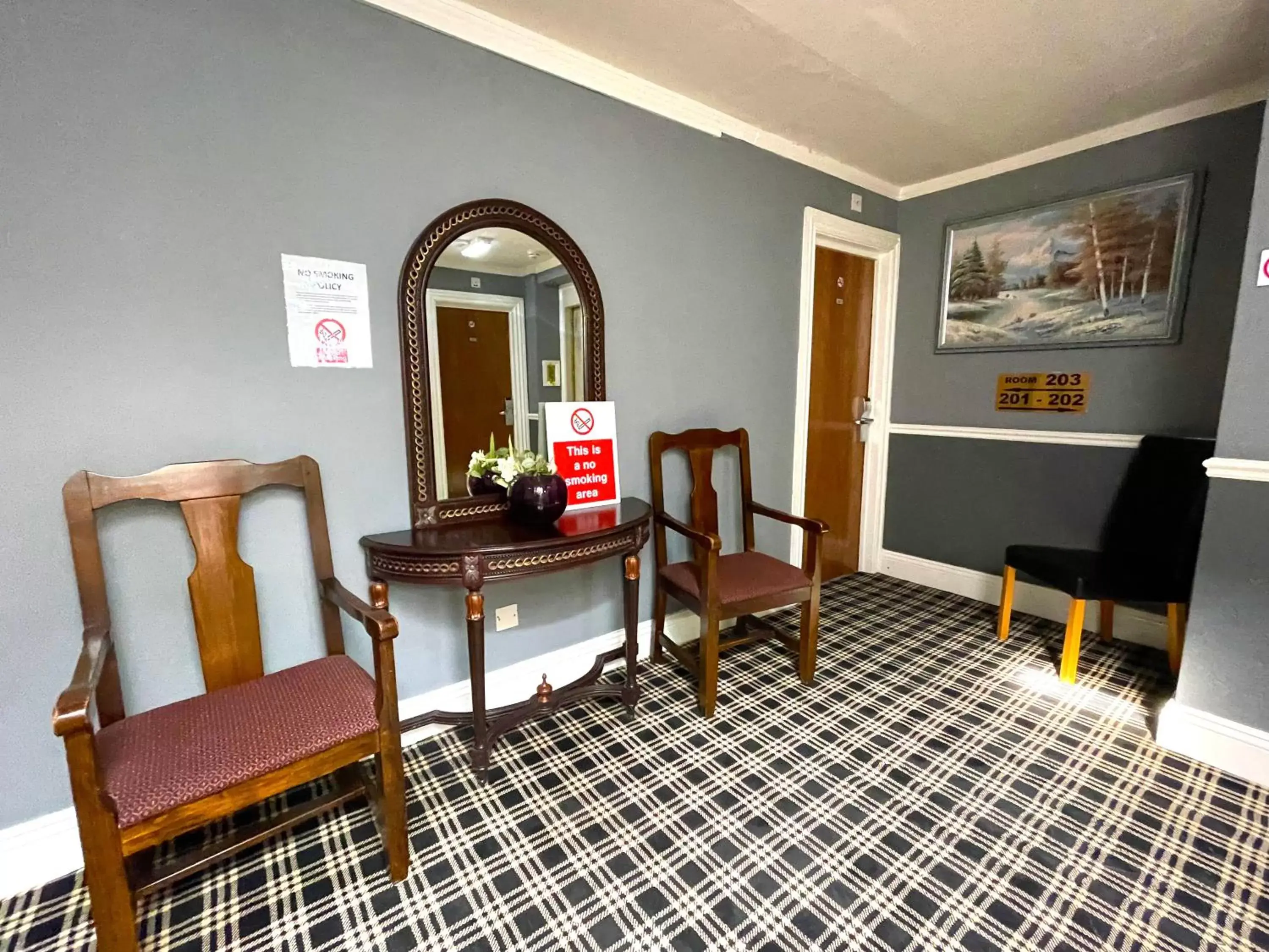 Seating Area in The Continental Hotel, Derby