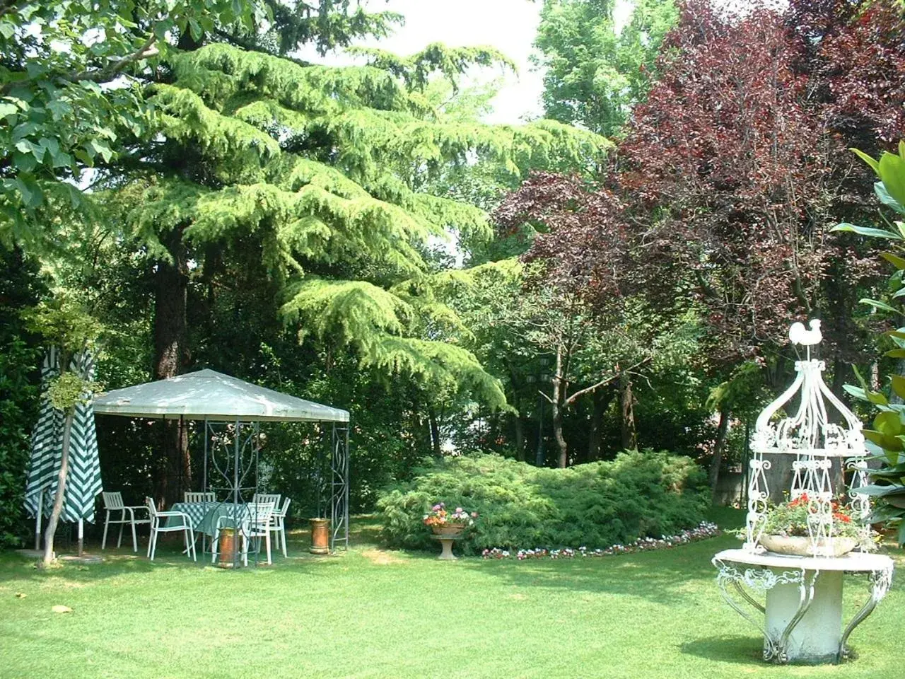 Garden in Hotel Il Rustichello