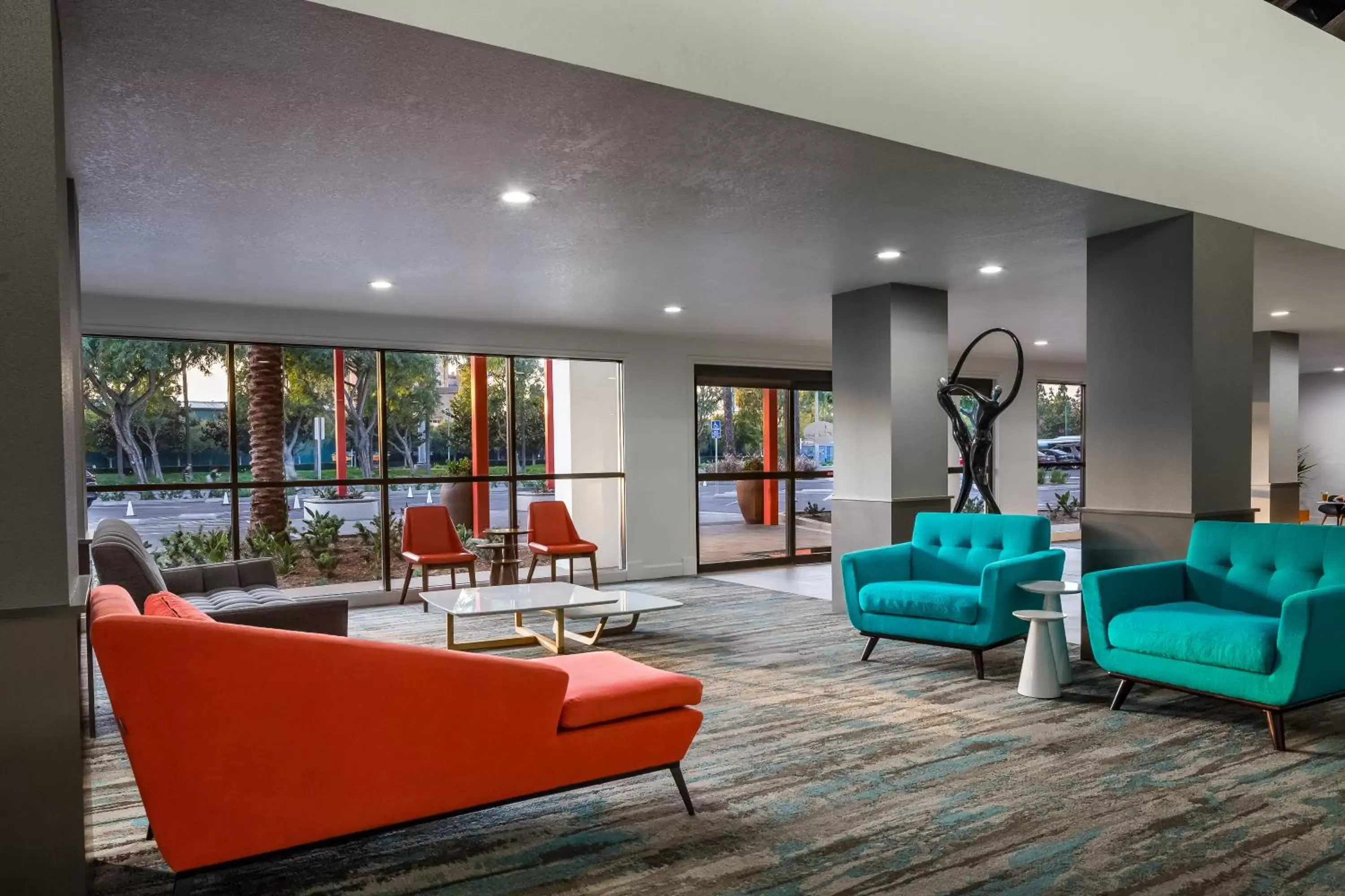 Lobby or reception, Seating Area in Anaheim Hotel