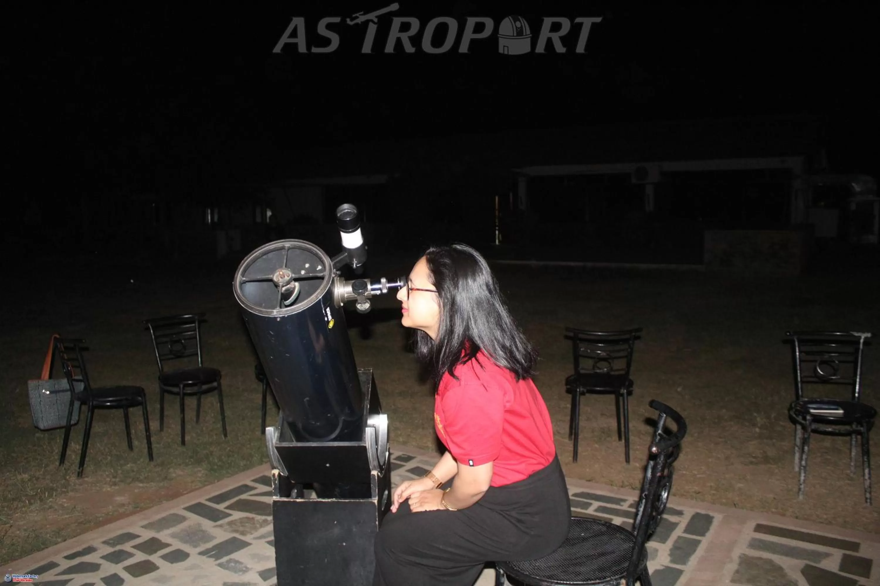 People in Astroport Sariska Treetop by Eight Continents