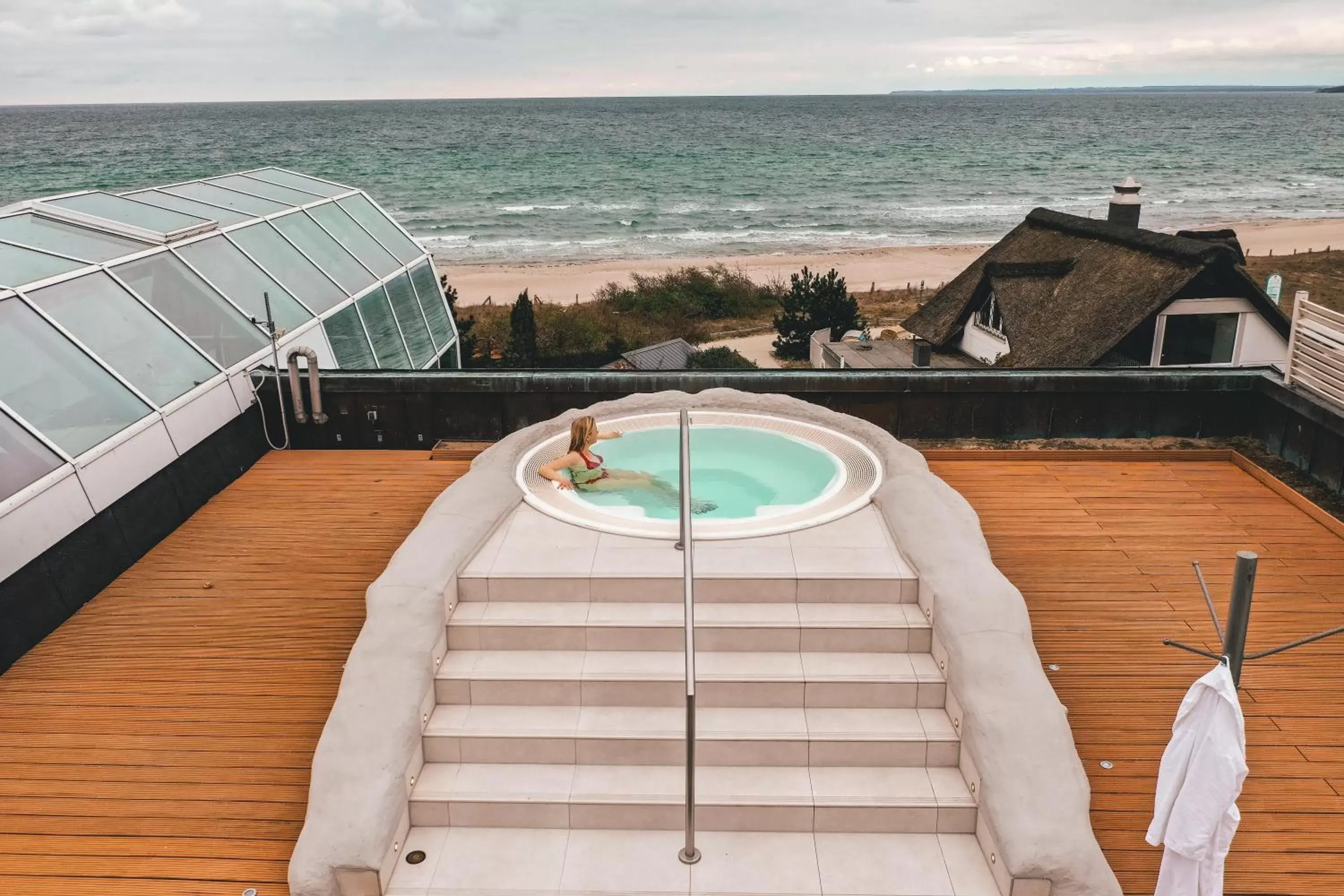 Pool view in Hotel Gran BelVeder