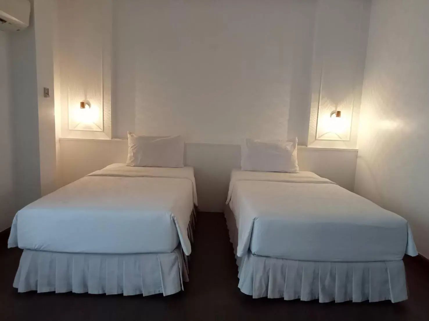 Bed in BaanBusarin Hotel