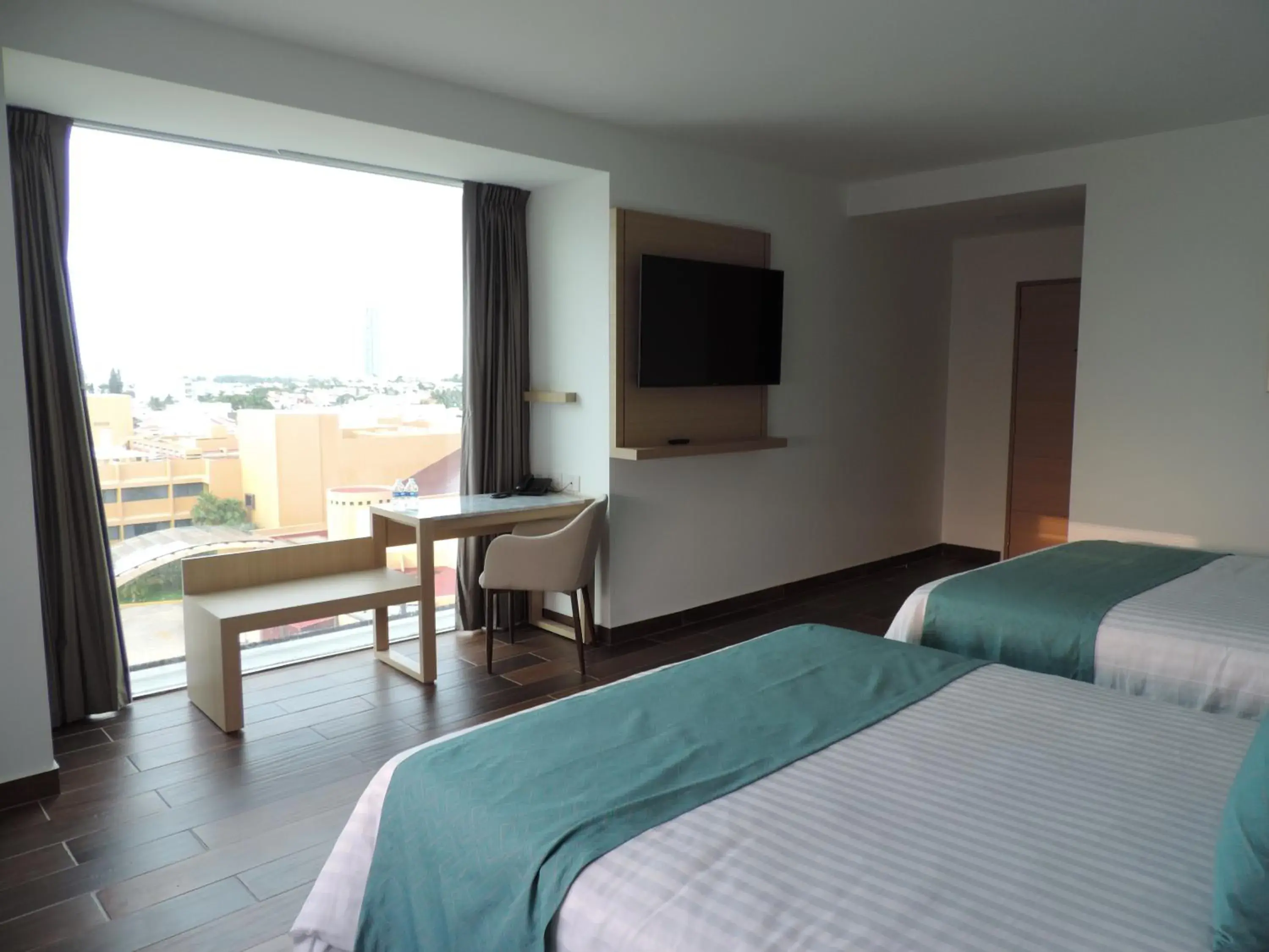 City view, Bed in Hotel Plaza Sol Veracruz