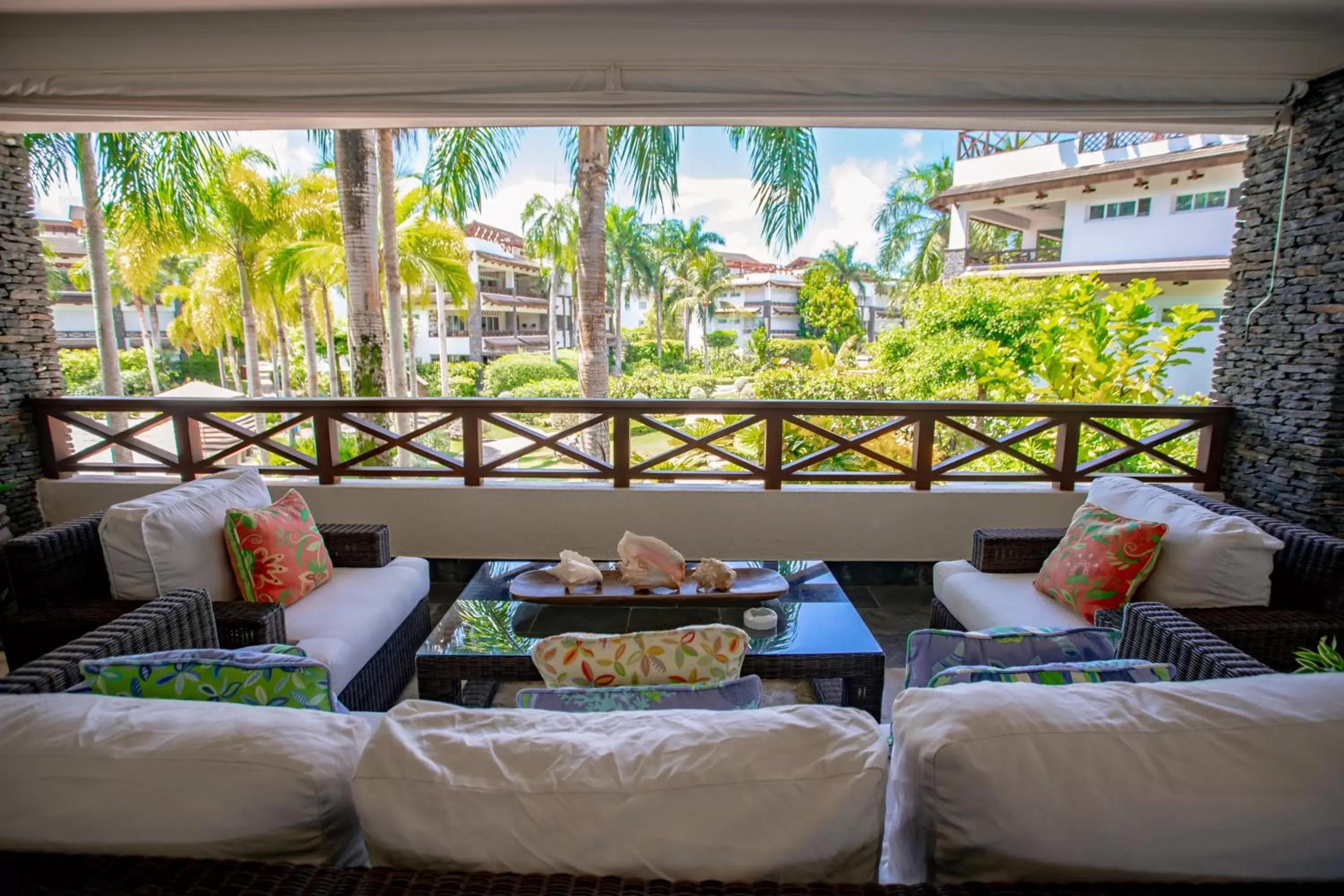 Balcony/Terrace in Xeliter Balcones del Atlantico - Las Terrenas