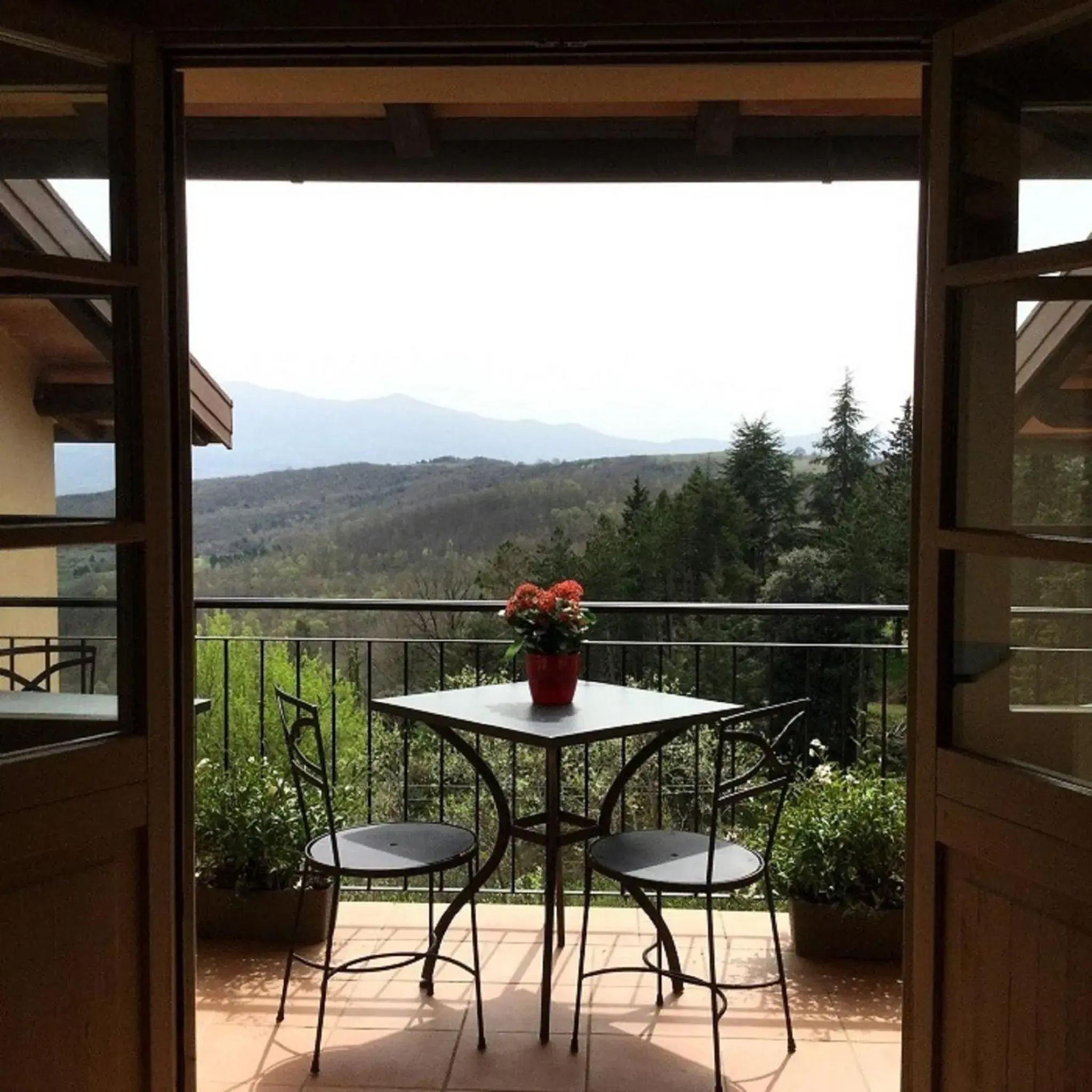 Balcony/Terrace in Si Montalcino Hotel & Restaurant