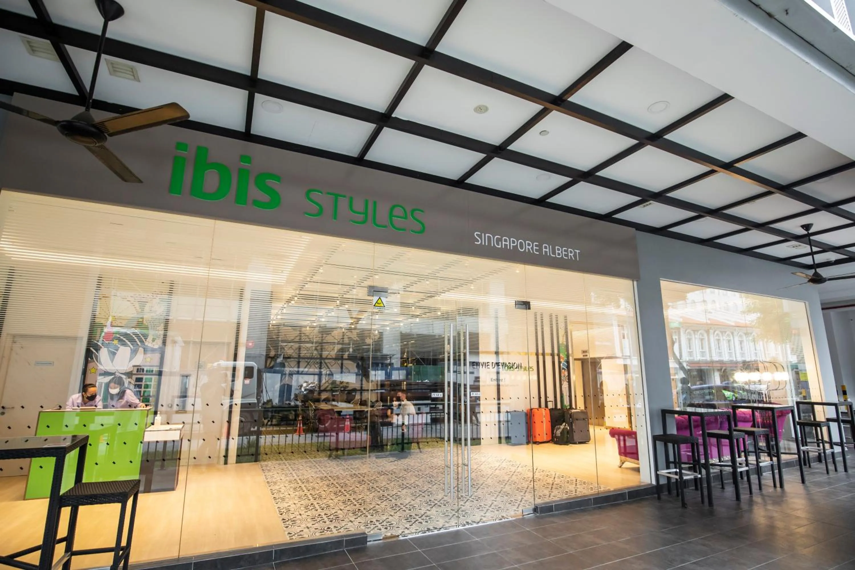 Facade/entrance in ibis Styles Singapore Albert